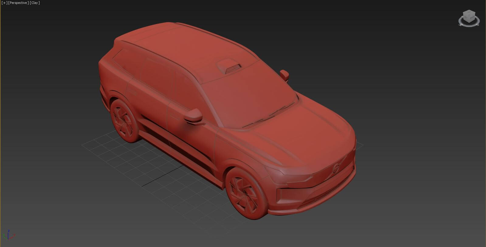 Volvo EX90 2024 3D Model