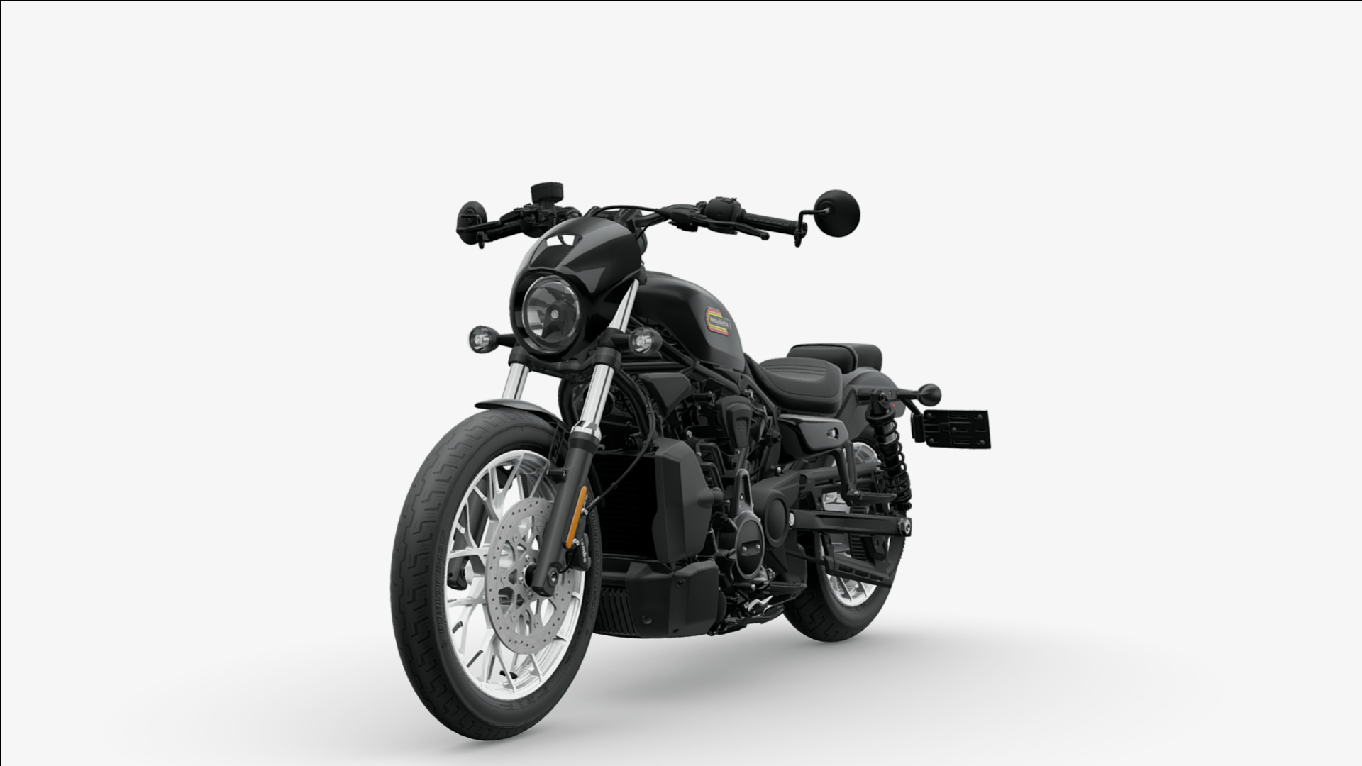2025 Harley-Davidson Sportster Nightster Special Motorcycle Bike 3D Render, Digital Artwork by Ammo Biker