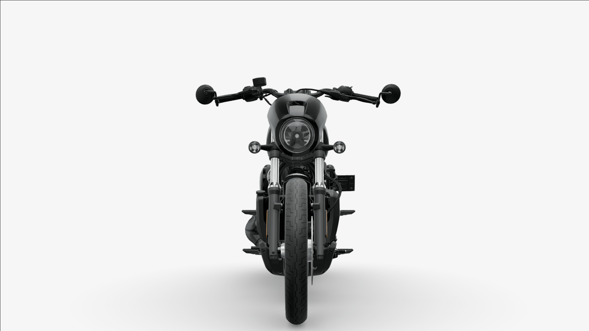 2025 Harley-Davidson Sportster Nightster Special Motorcycle Bike 3D Render, Digital Artwork by Ammo Biker