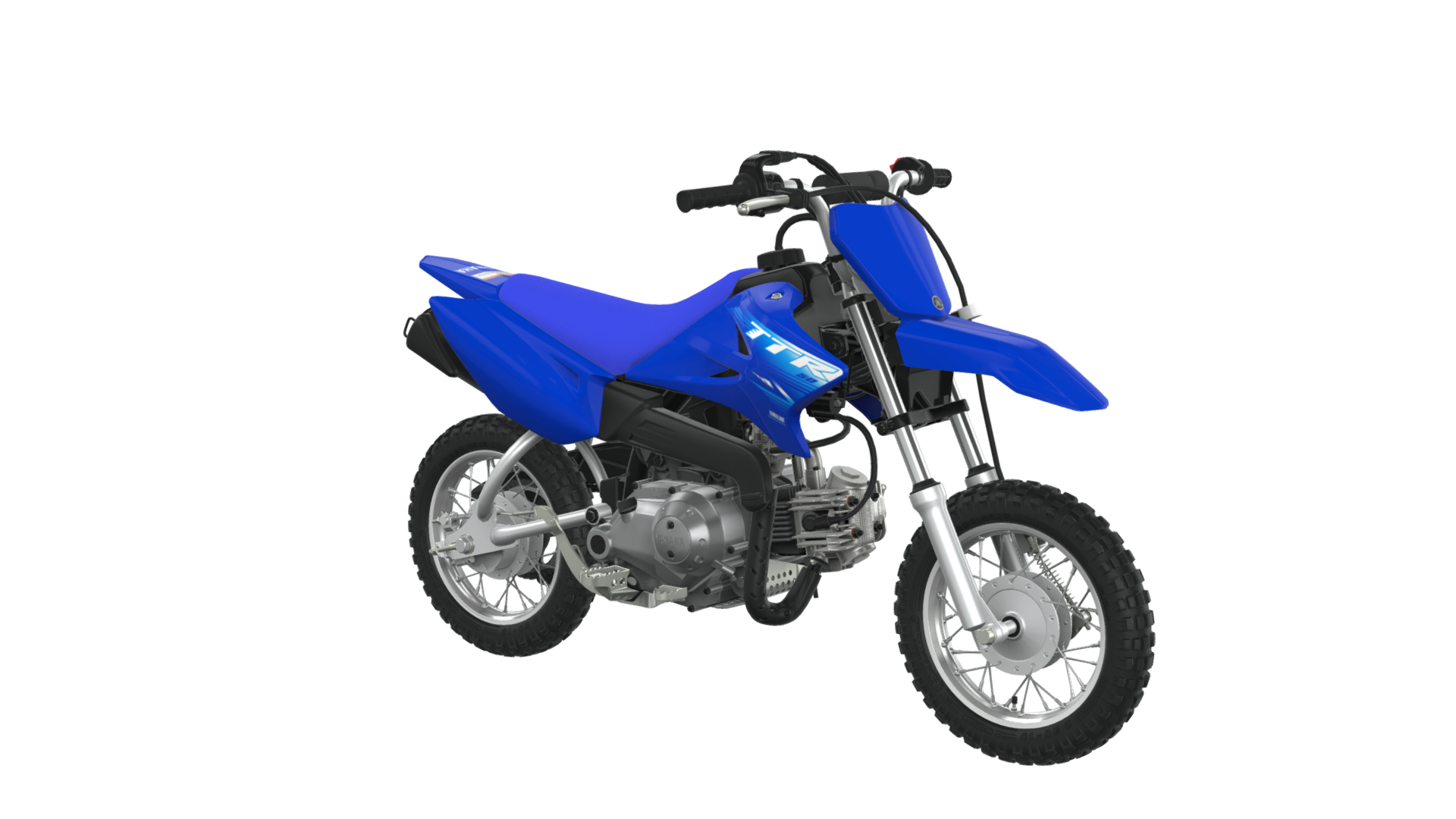 2027 Yamaha TT-R50E Dirtbike Motocross Trail Motorcycle Bike Low-Poly ...