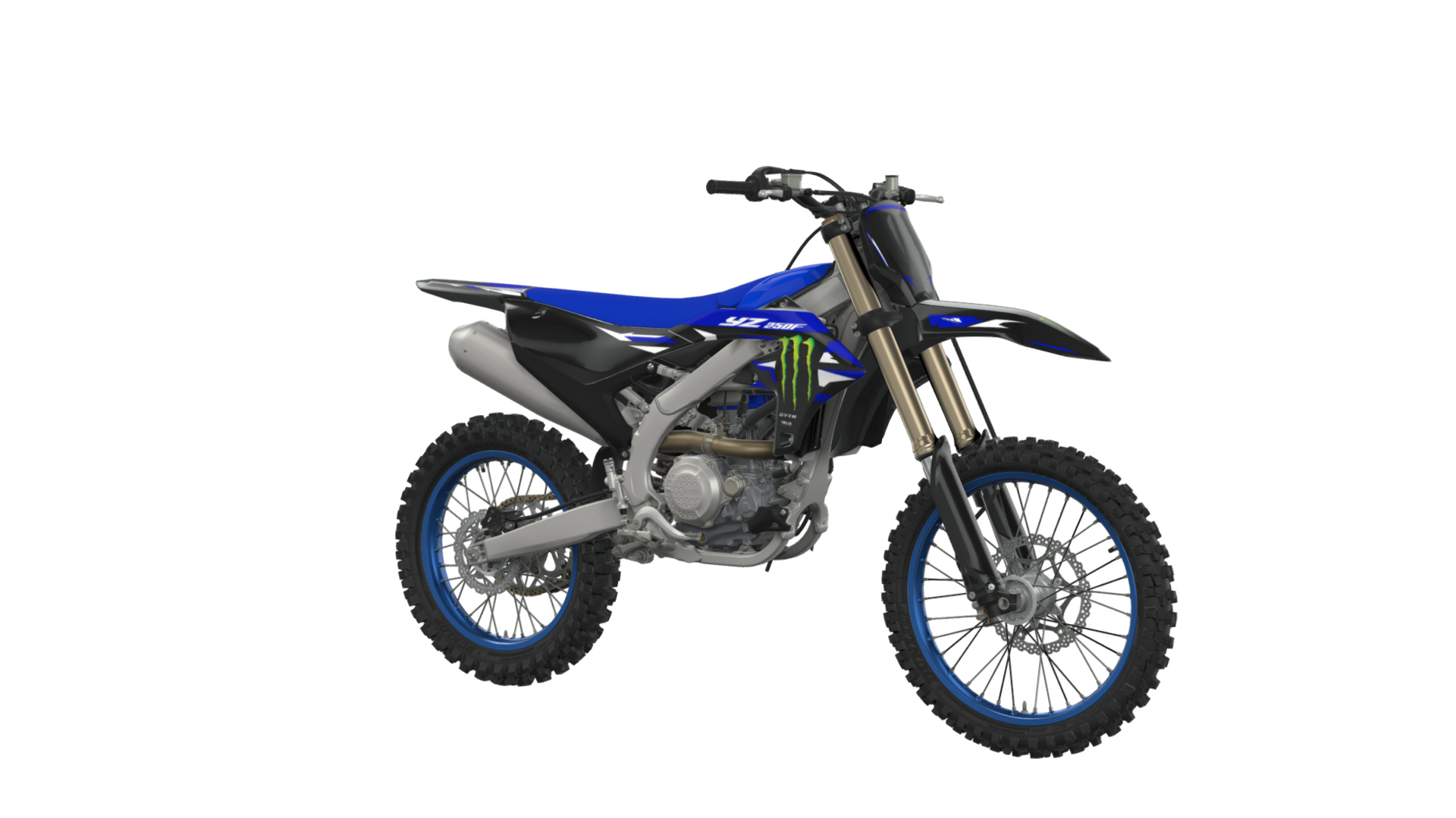 Road Software 2027 Yamaha YZ250F Dirtbike Motocross Off Road Motorcycle Bike Low-Poly ...