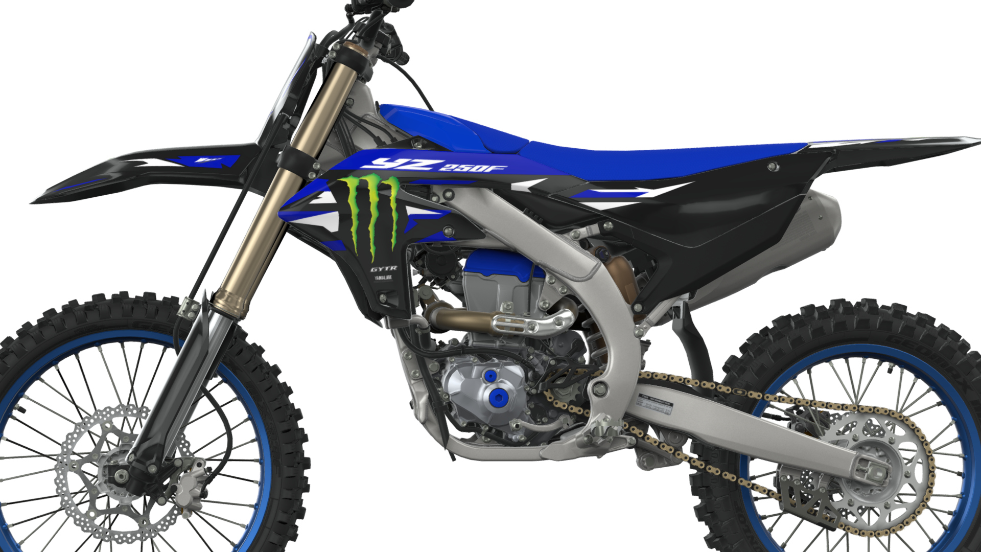 Road Software 2027 Yamaha YZ250F Dirtbike Motocross Off Road Motorcycle Bike Low-Poly ...