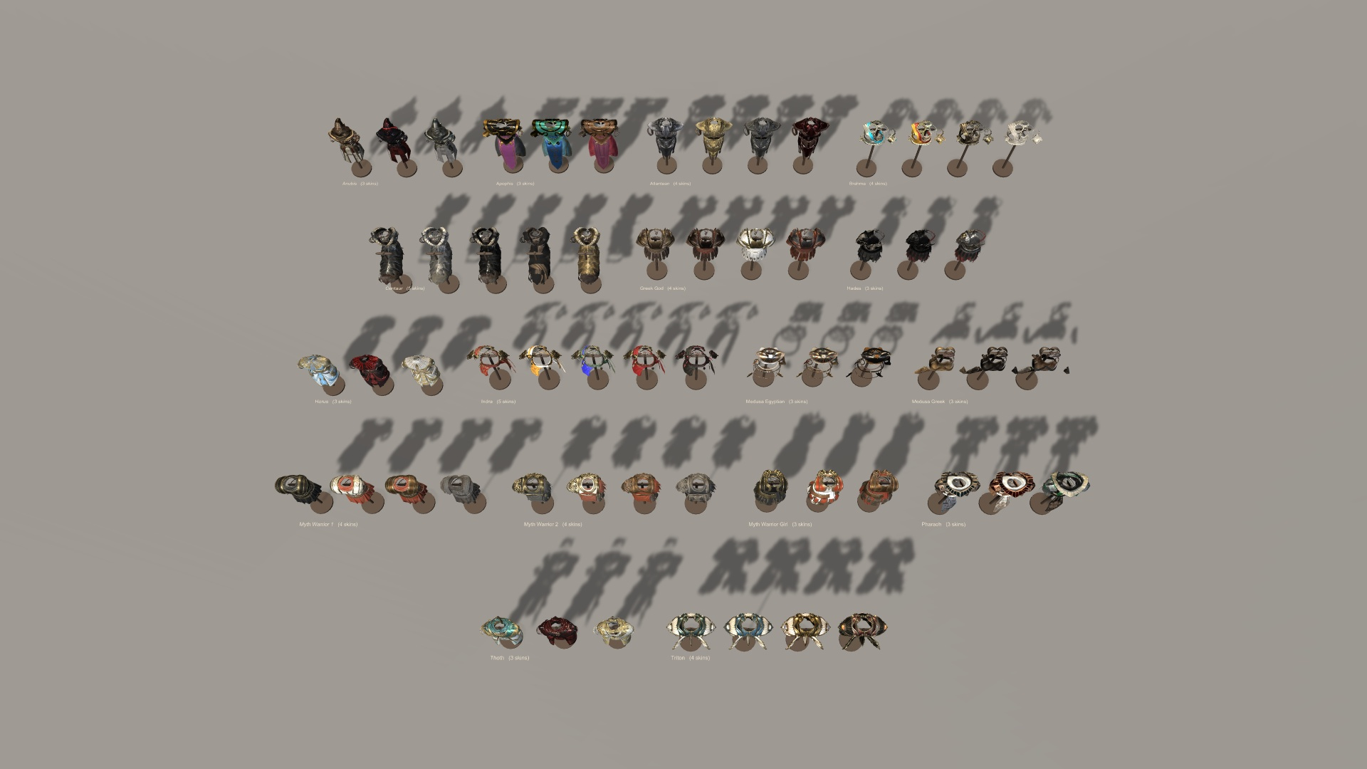 Fantasy Ancient Myth Armor Pack 3D Model