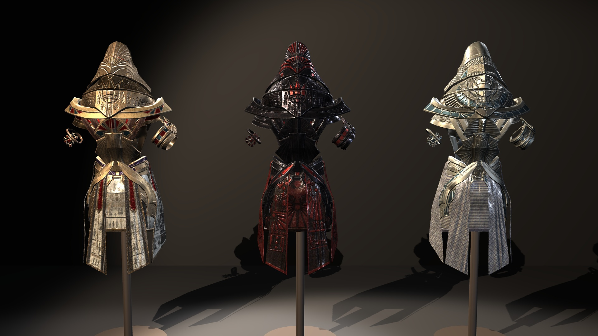 Fantasy Ancient Myth Armor Pack 3D Model