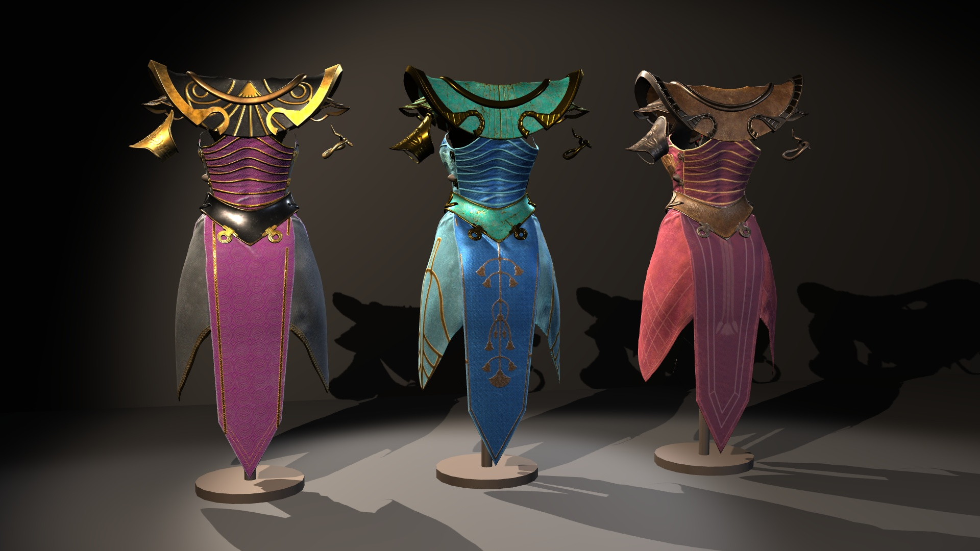 Fantasy Ancient Myth Armor Pack 3D Model
