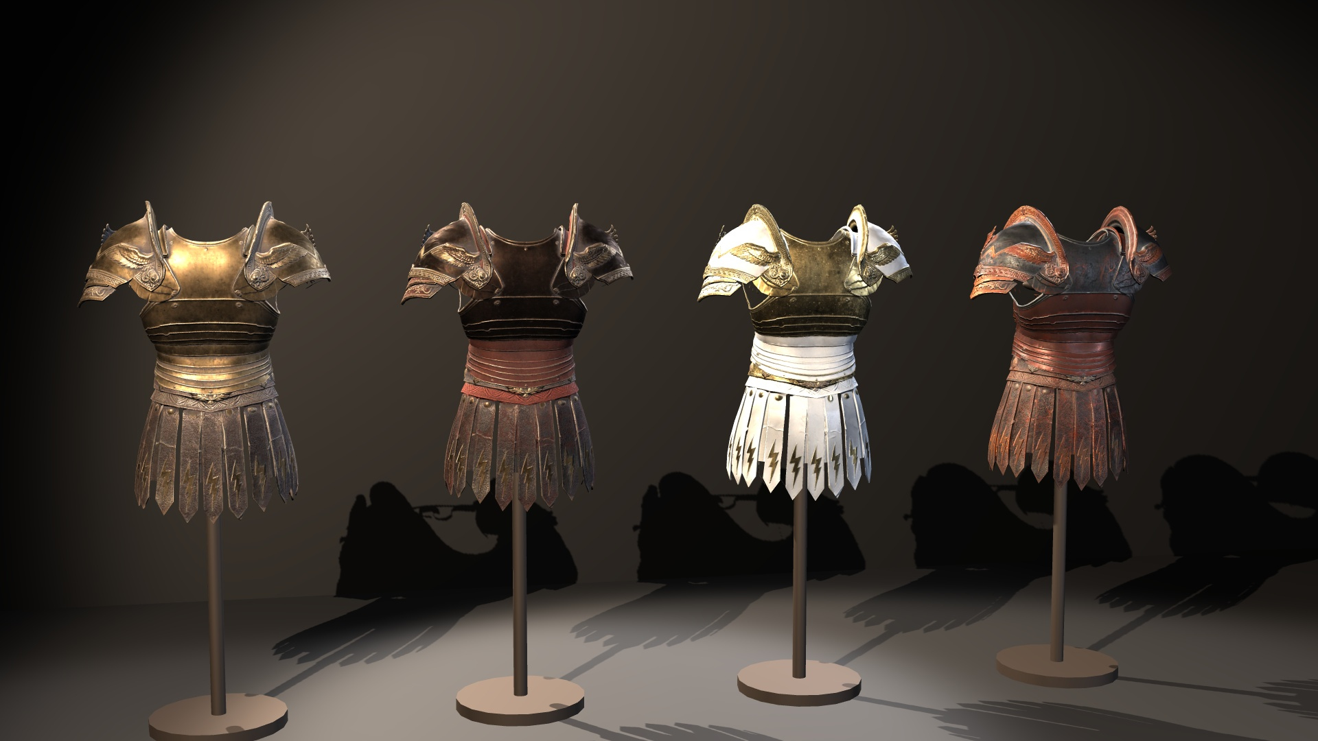 Fantasy Ancient Myth Armor Pack 3D Model