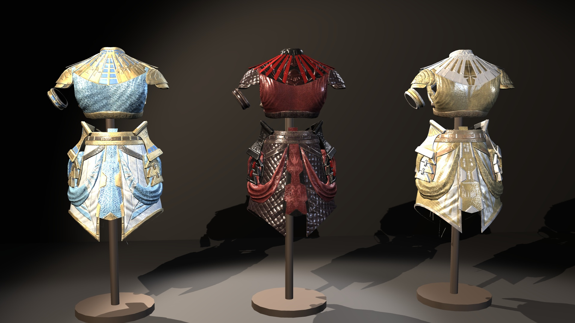 Fantasy Ancient Myth Armor Pack 3D Model