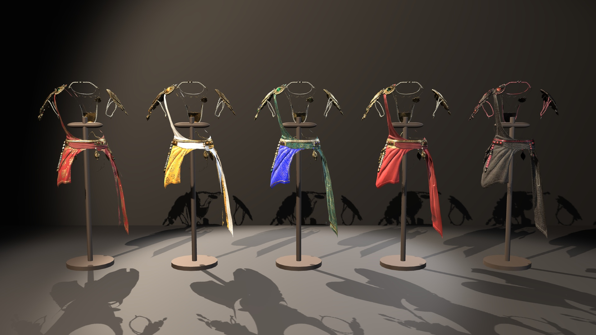 Fantasy Ancient Myth Armor Pack 3D Model