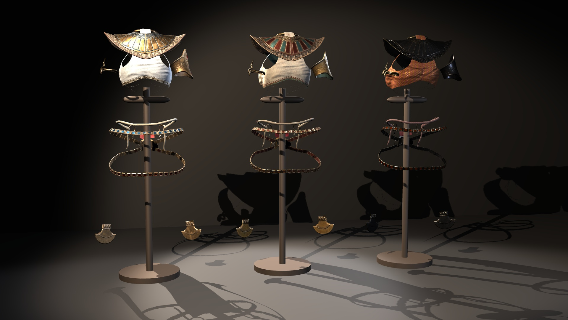 Fantasy Ancient Myth Armor Pack 3D Model