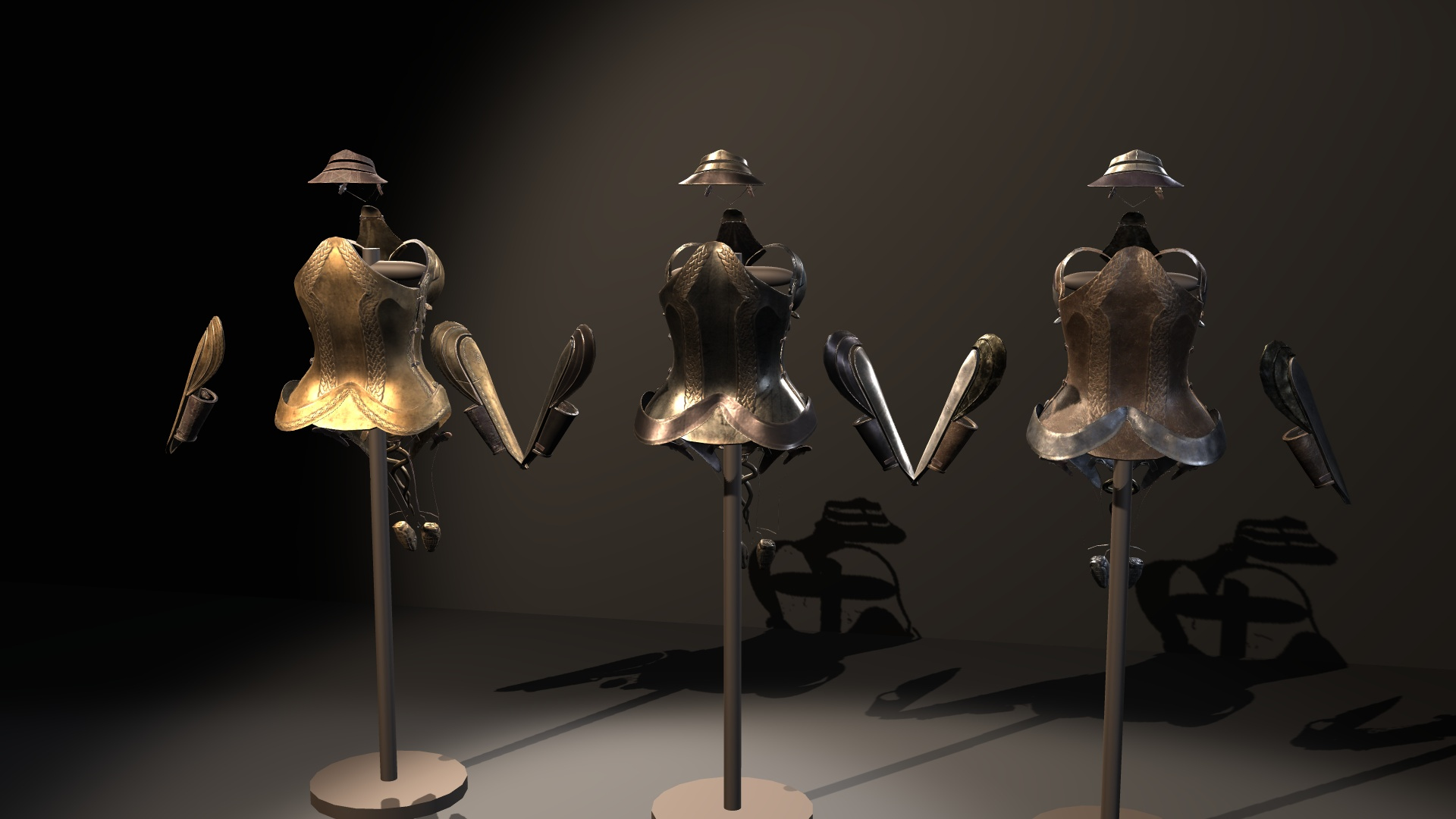 Fantasy Ancient Myth Armor Pack 3D Model