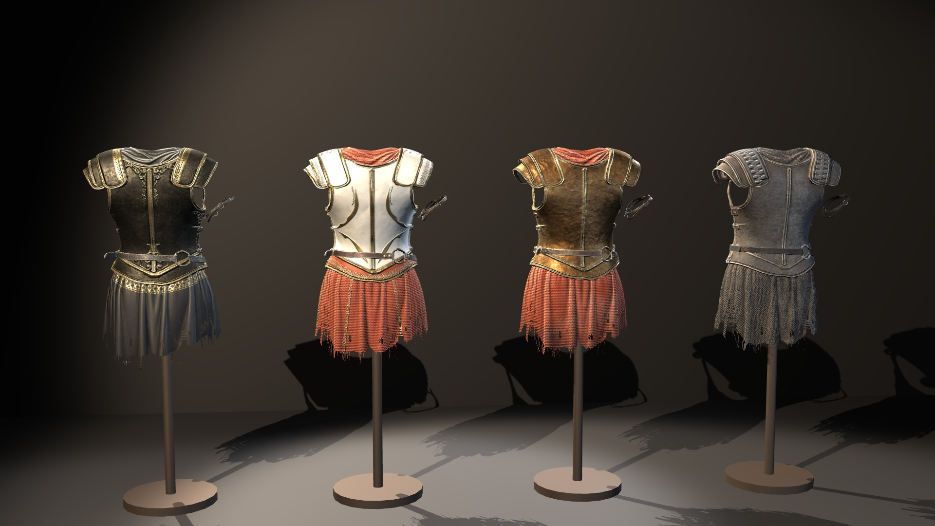 Fantasy Ancient Myth Armor Pack 3D Model
