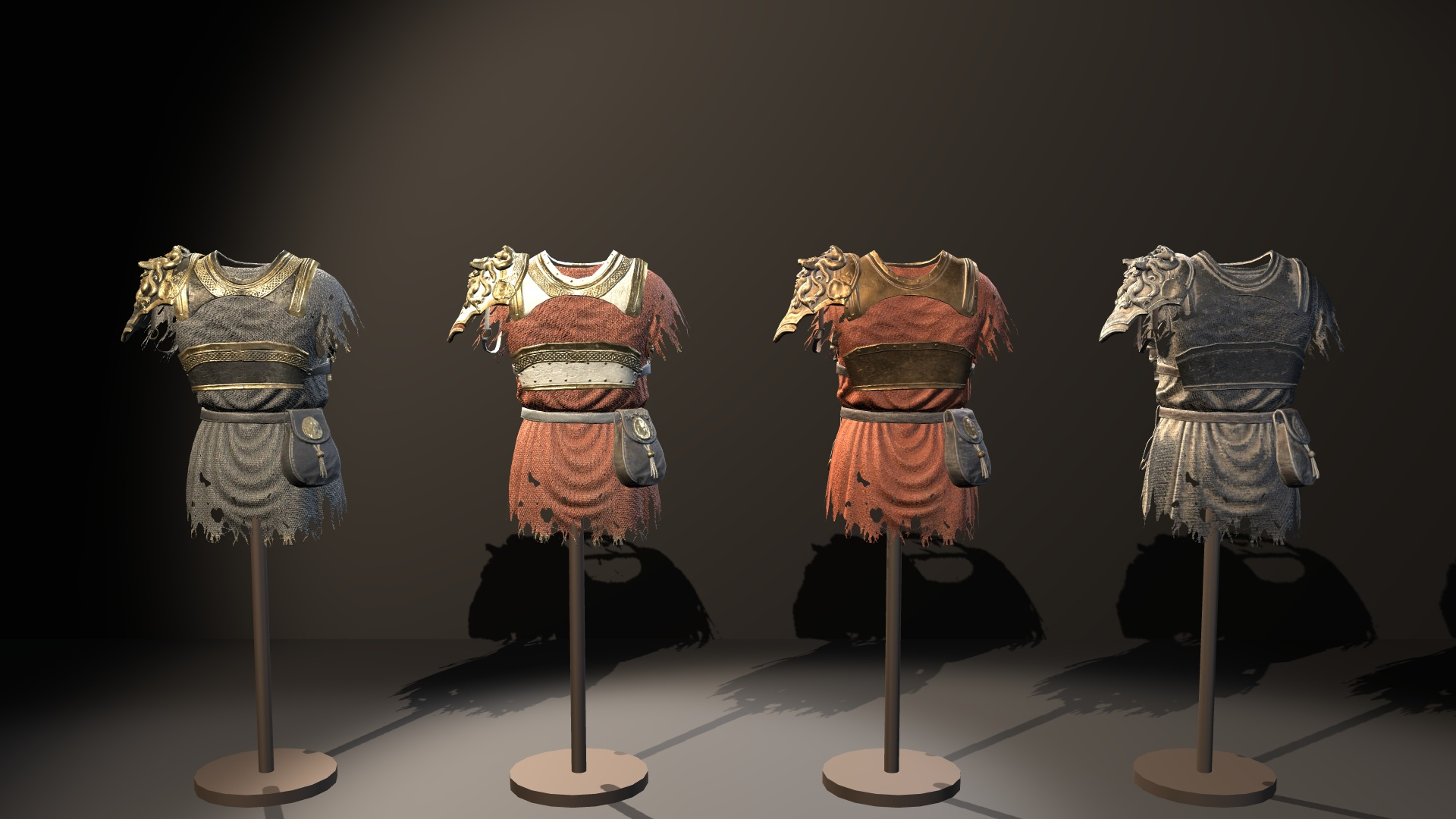 Fantasy Ancient Myth Armor Pack 3D Model
