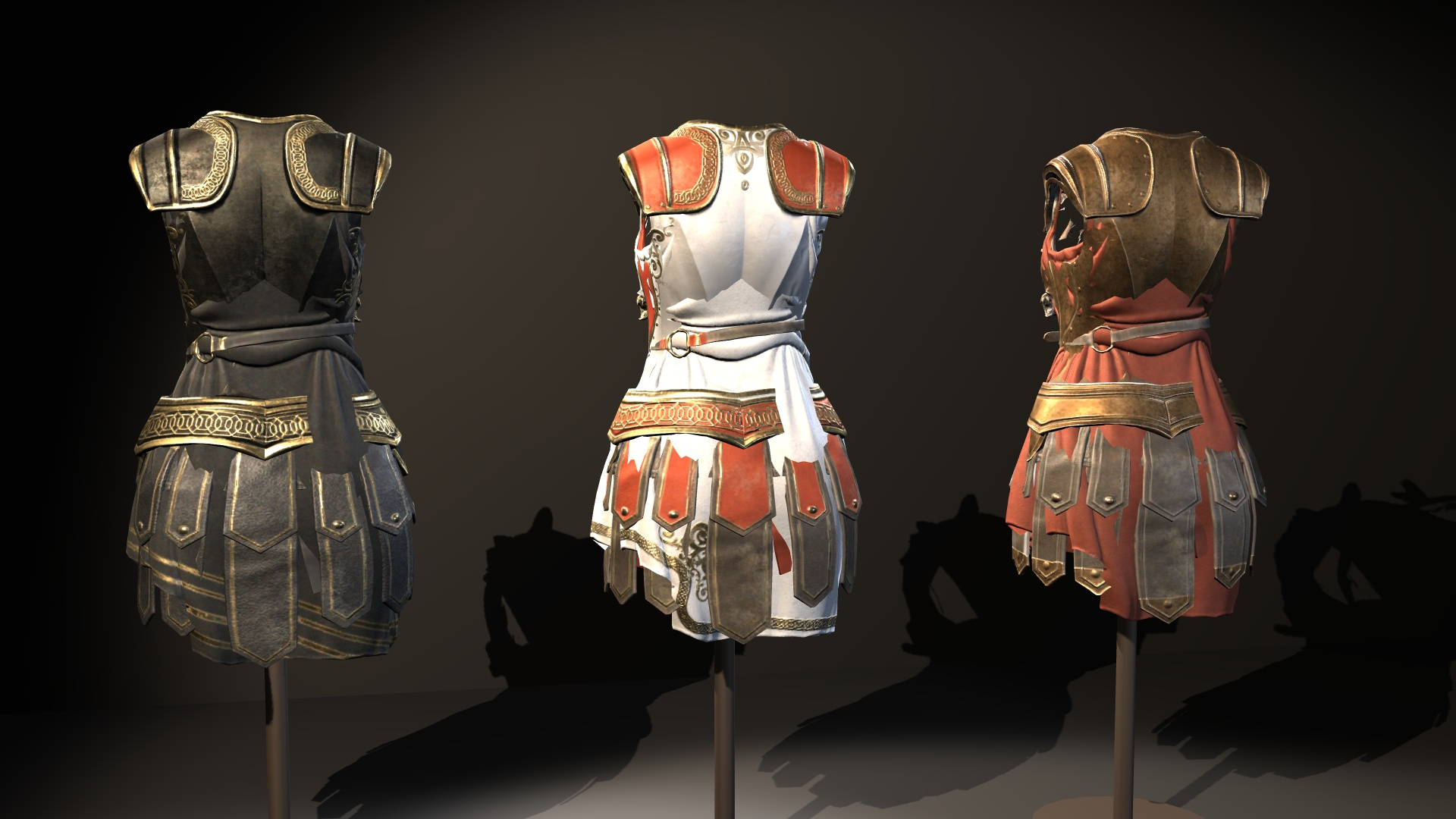 Fantasy Ancient Myth Armor Pack 3D Model