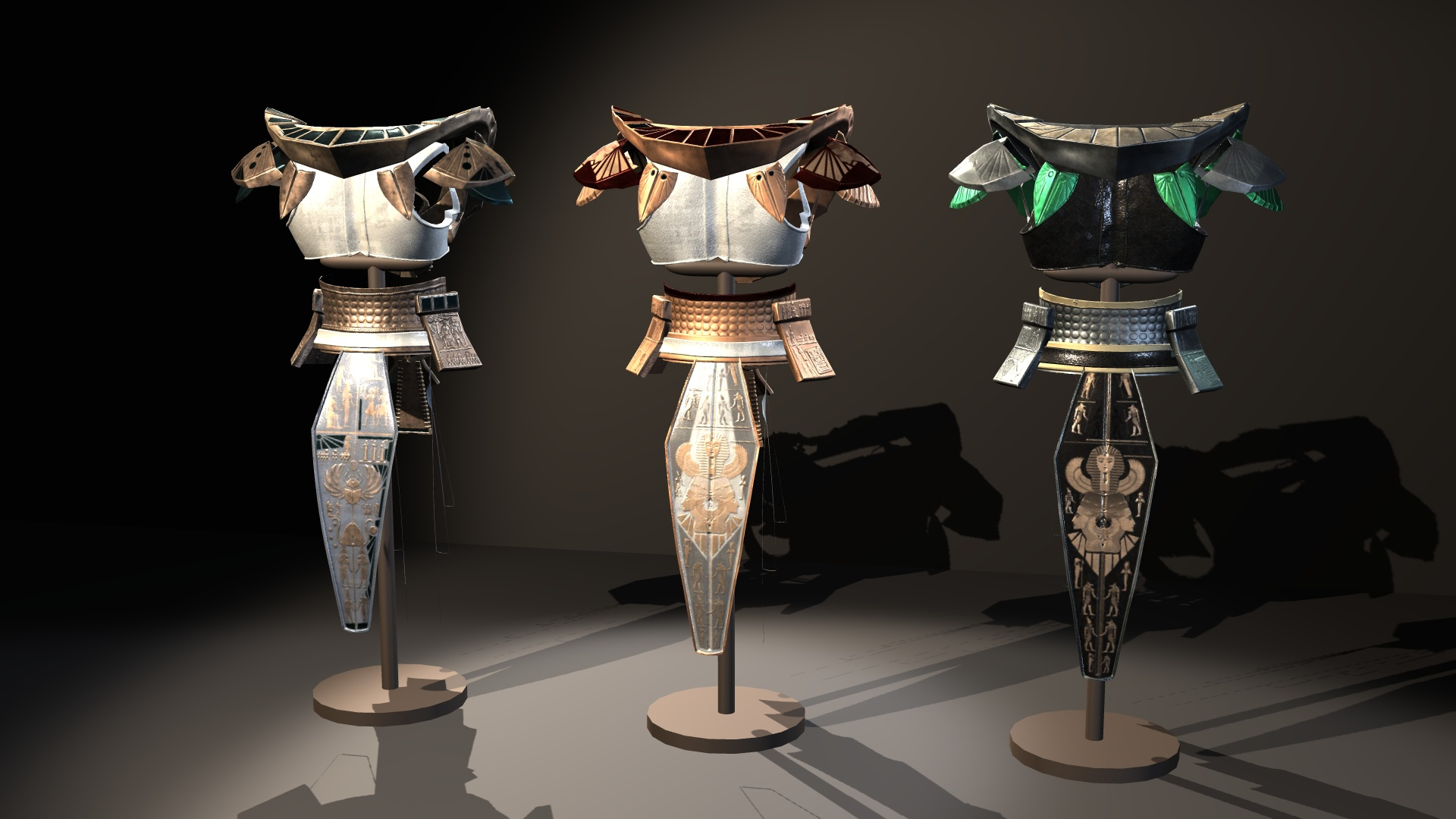 Fantasy Ancient Myth Armor Pack 3D Model