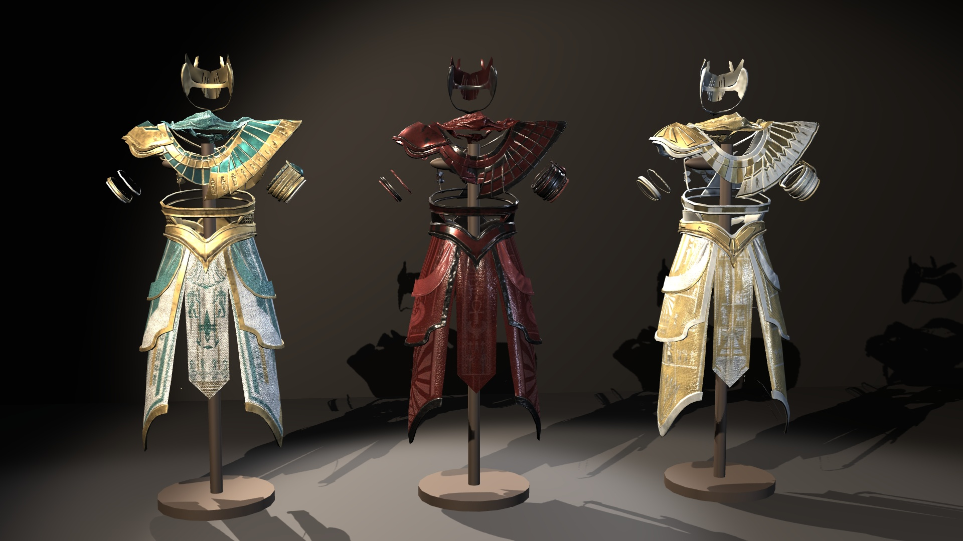 Fantasy Ancient Myth Armor Pack 3D Model
