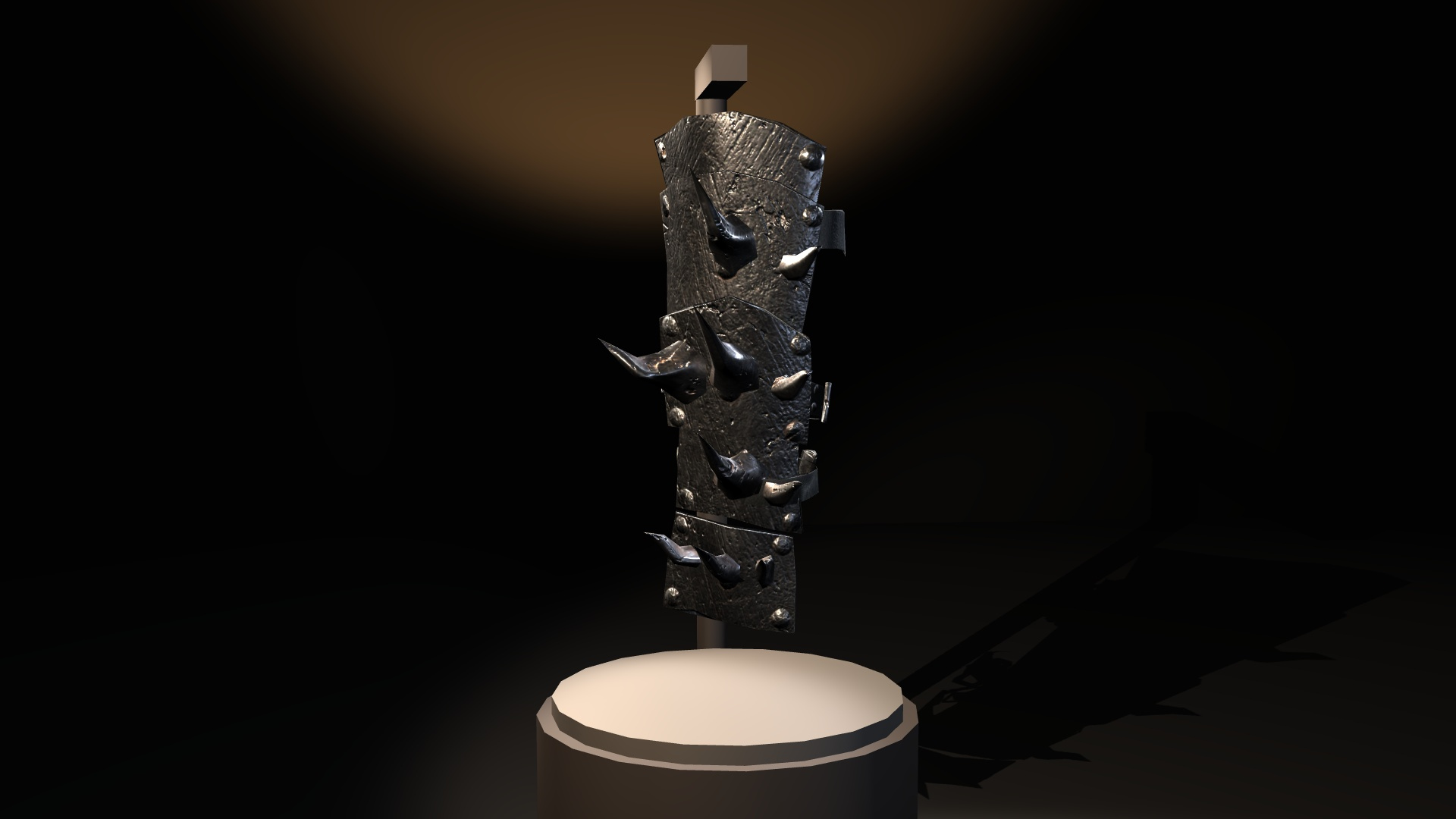 Fantasy Knight and Dark Bracers Pack 3D Model