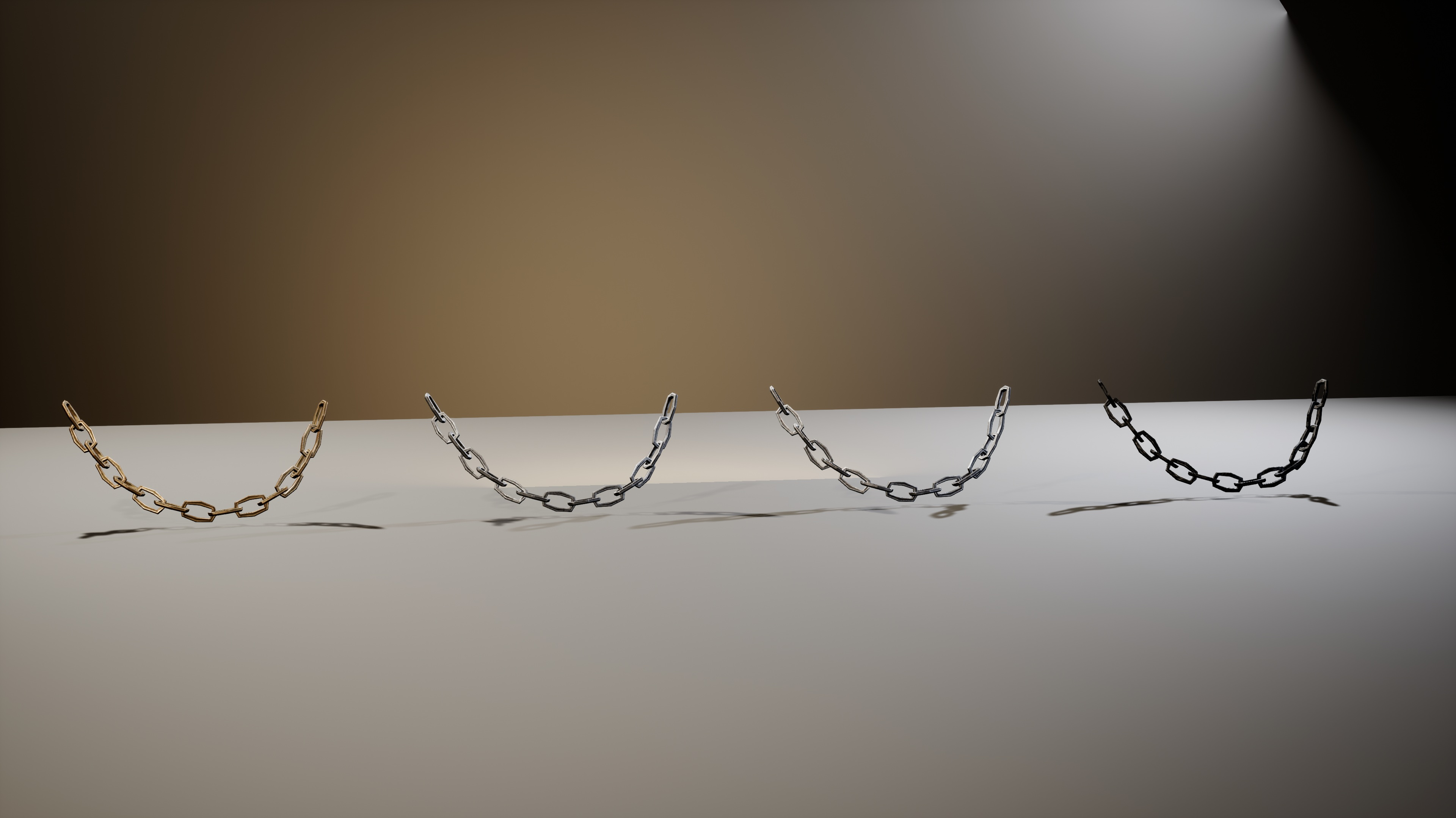 Fantasy Tribal Necklaces Pack 3D Model