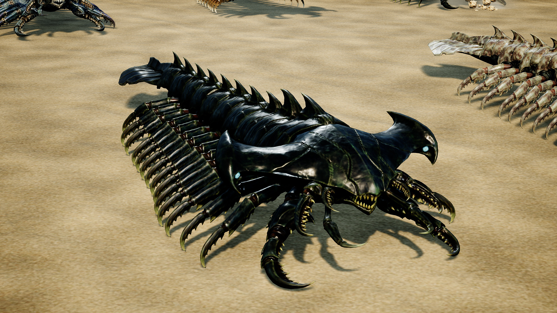 Giant Sea Centipede 3D Model
