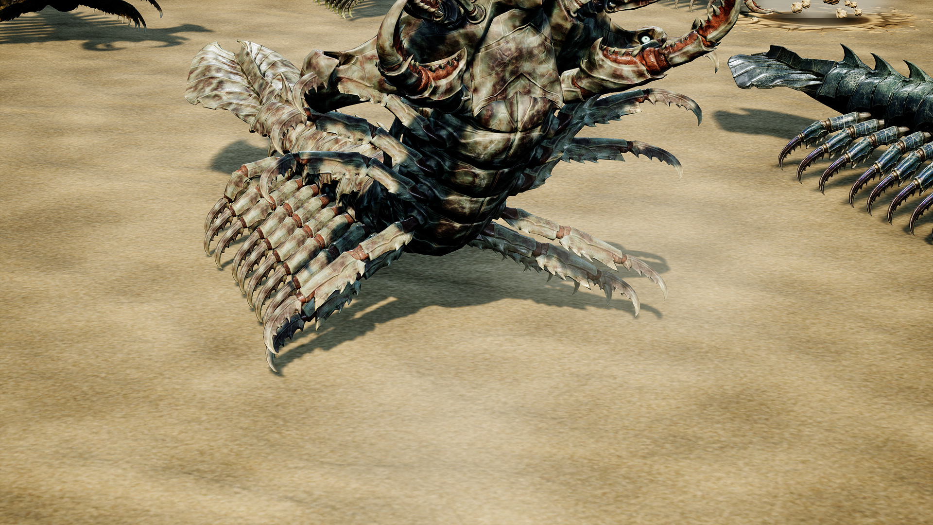 Giant Sea Centipede 3D Model