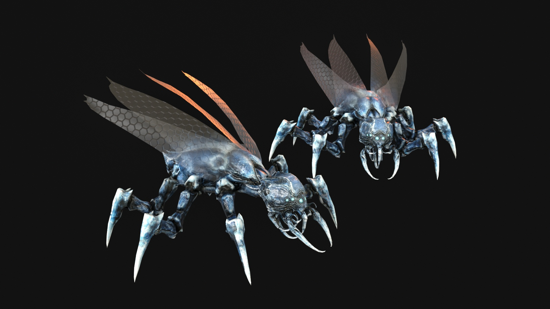 Land Bug Pack1 3D Model