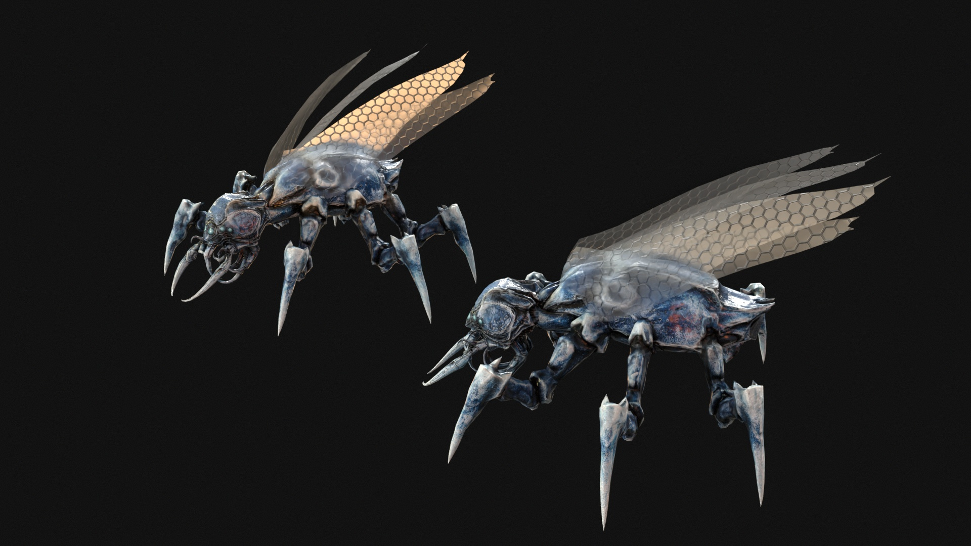 Land Bug Pack1 3D Model