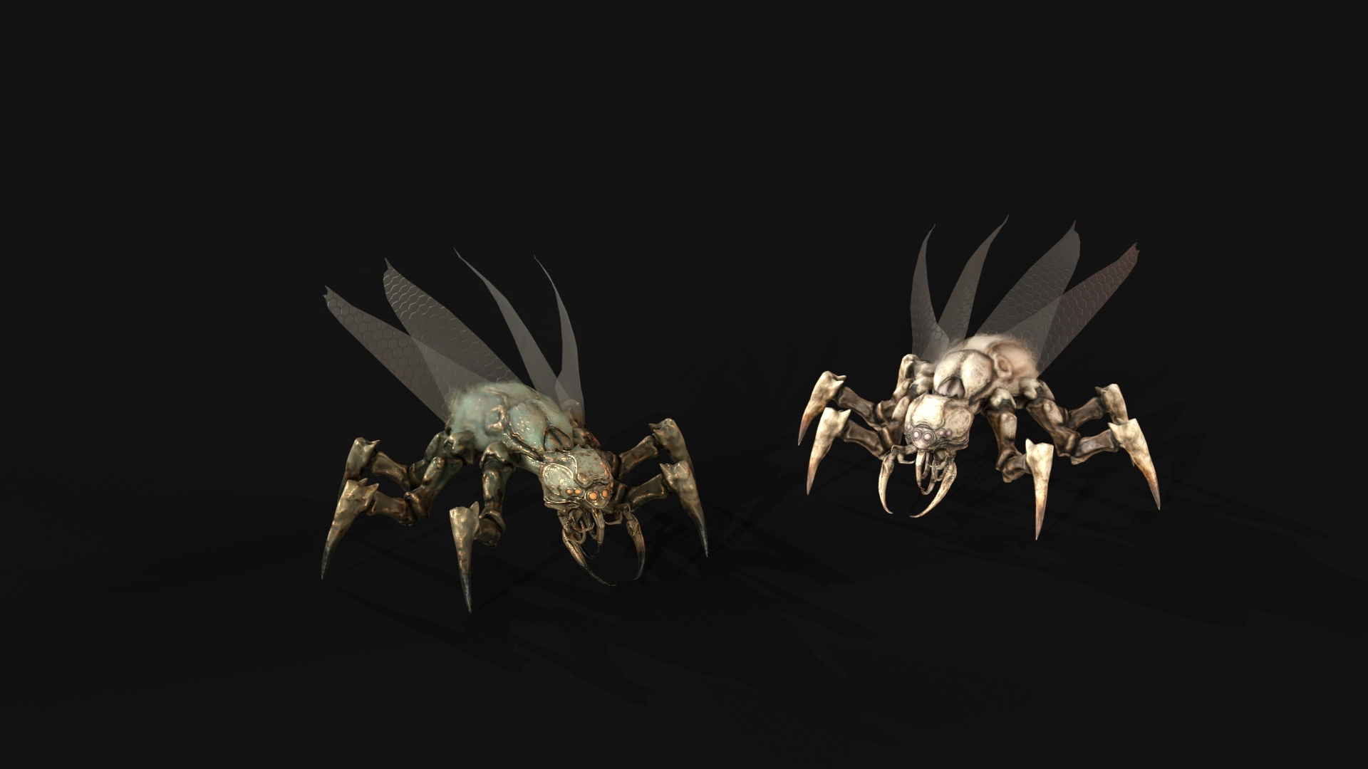 Land Bug Pack1 3D Model