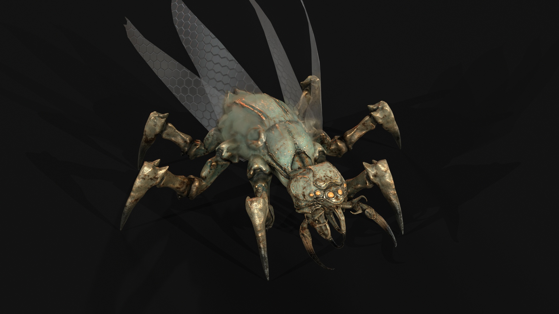 Land Bug Pack1 3D Model