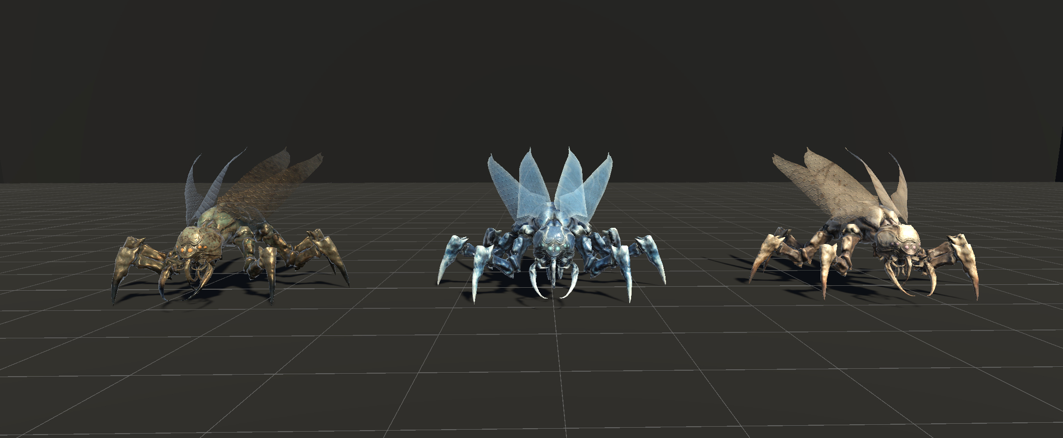 Land Bug Pack1 3D Model