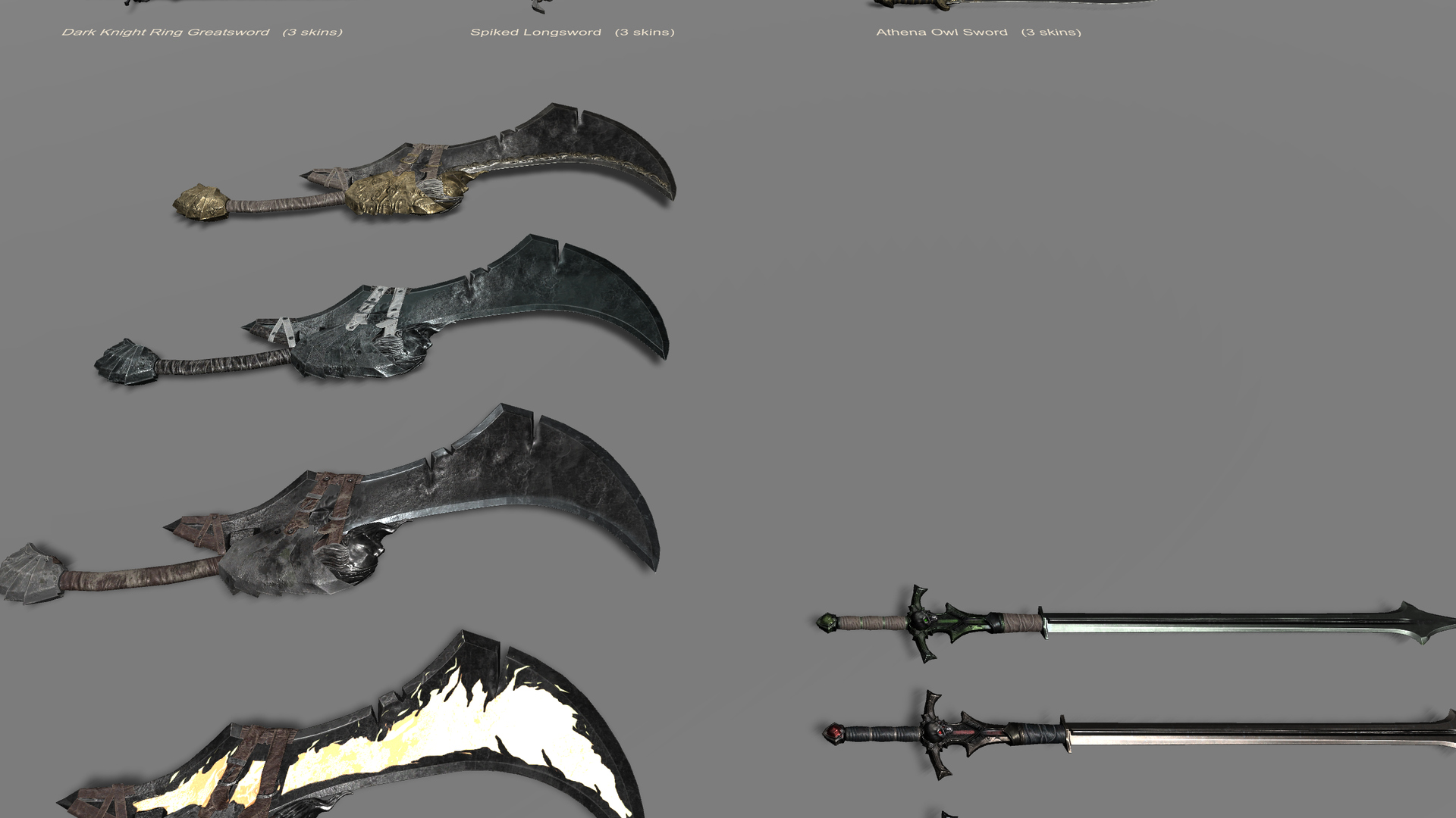 Medieval Fantasy Weapons Mega Pack 3D Model