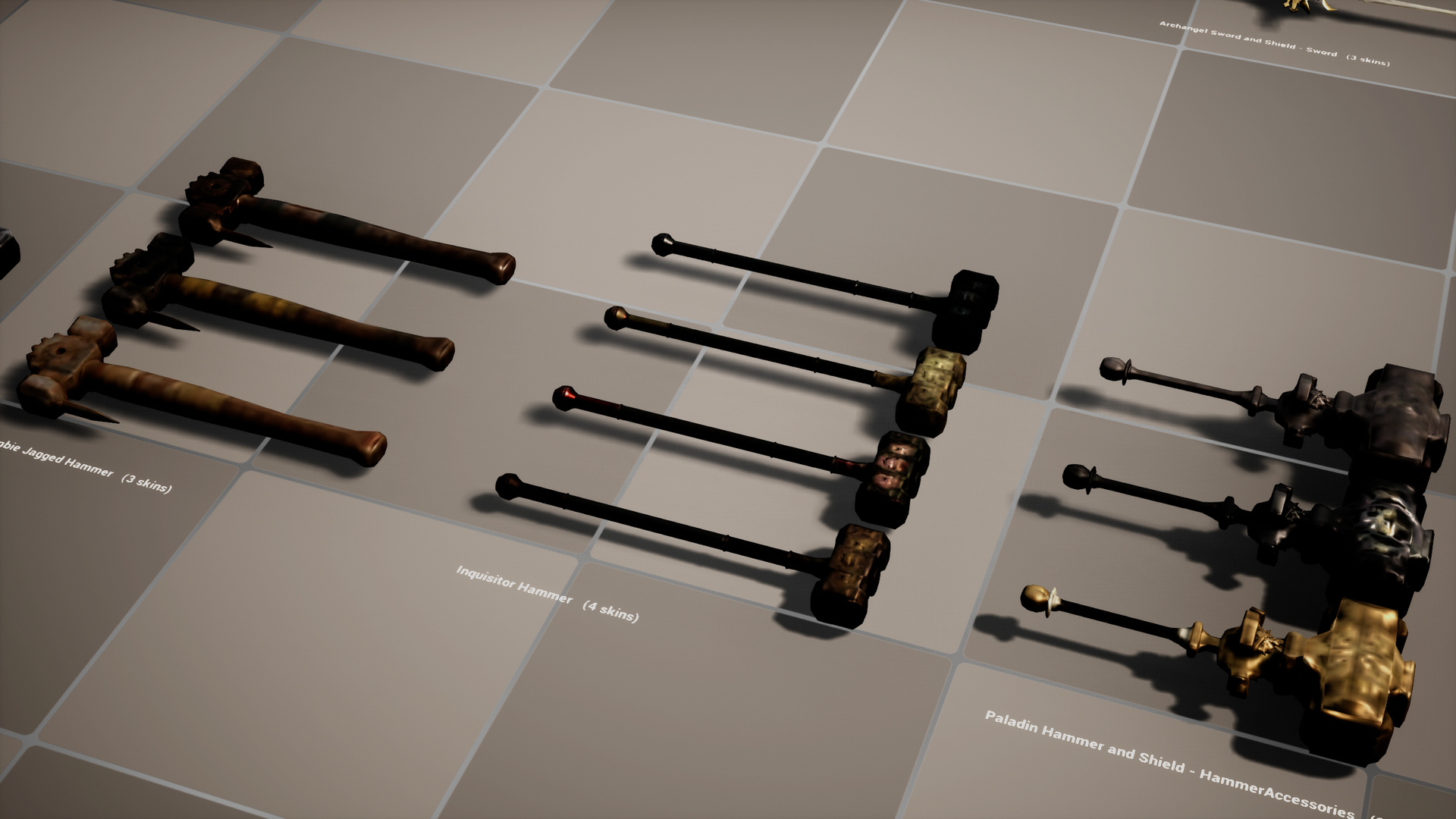 Medieval Fantasy Weapons Mega Pack 3D Model