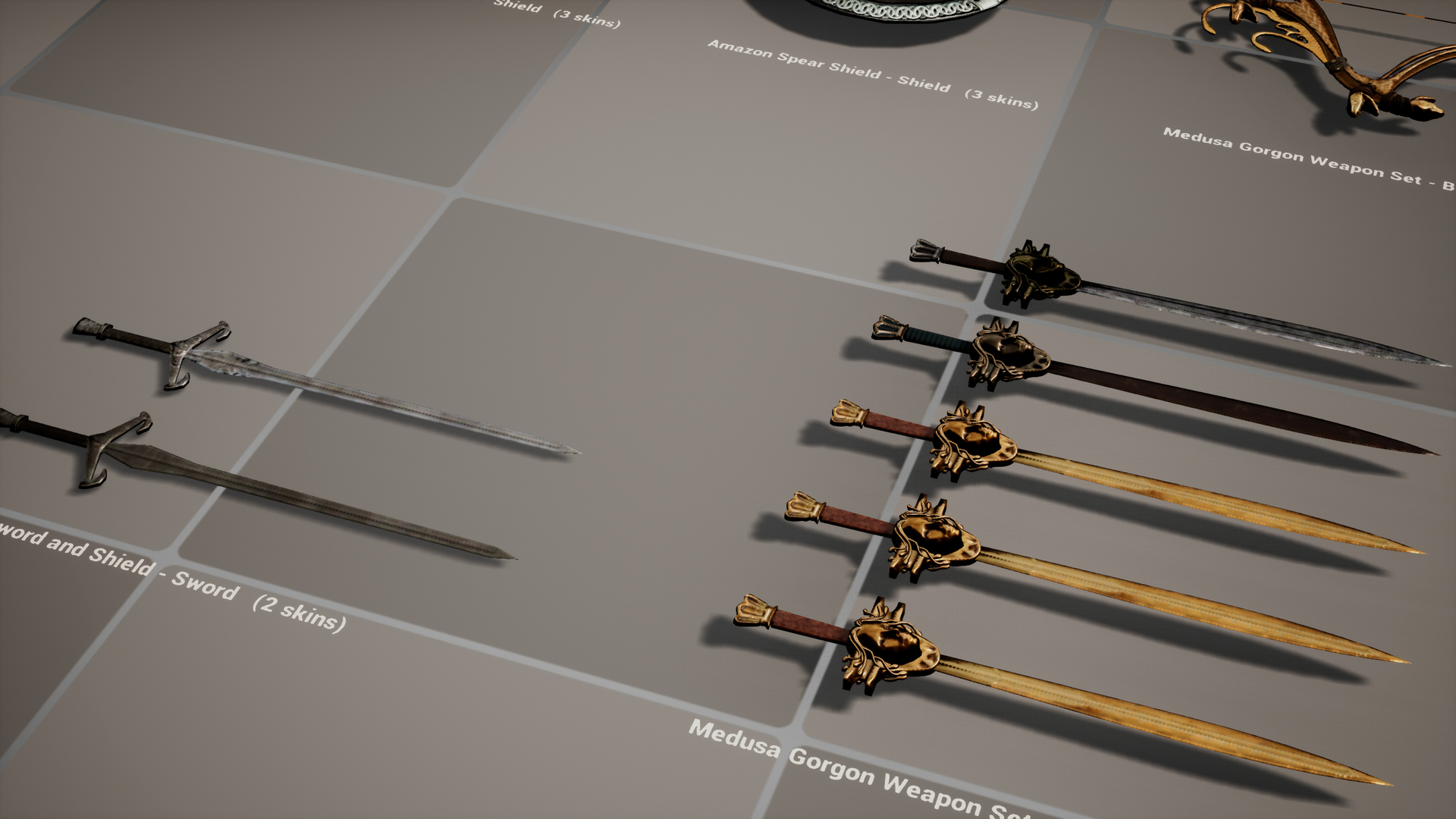 Medieval Fantasy Weapons Mega Pack 3D Model