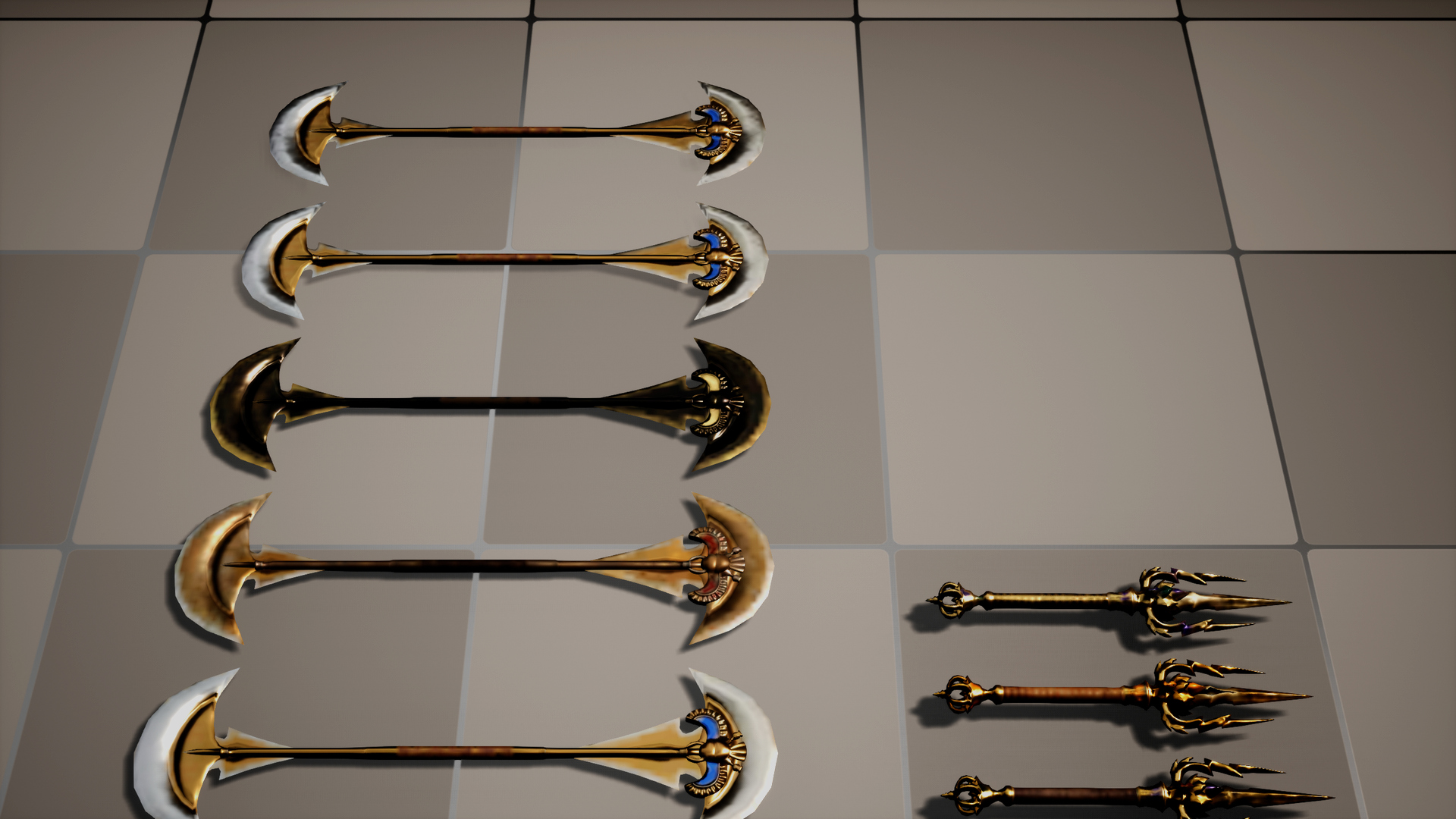 Medieval Fantasy Weapons Mega Pack 3D Model