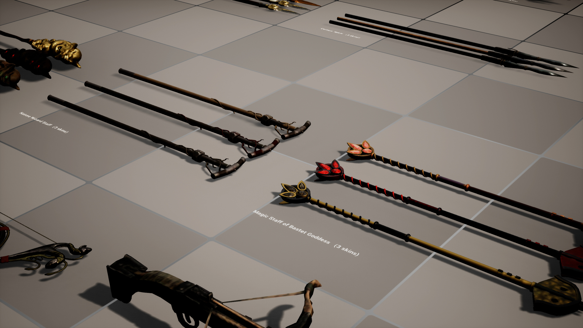 Medieval Fantasy Weapons Mega Pack 3D Model