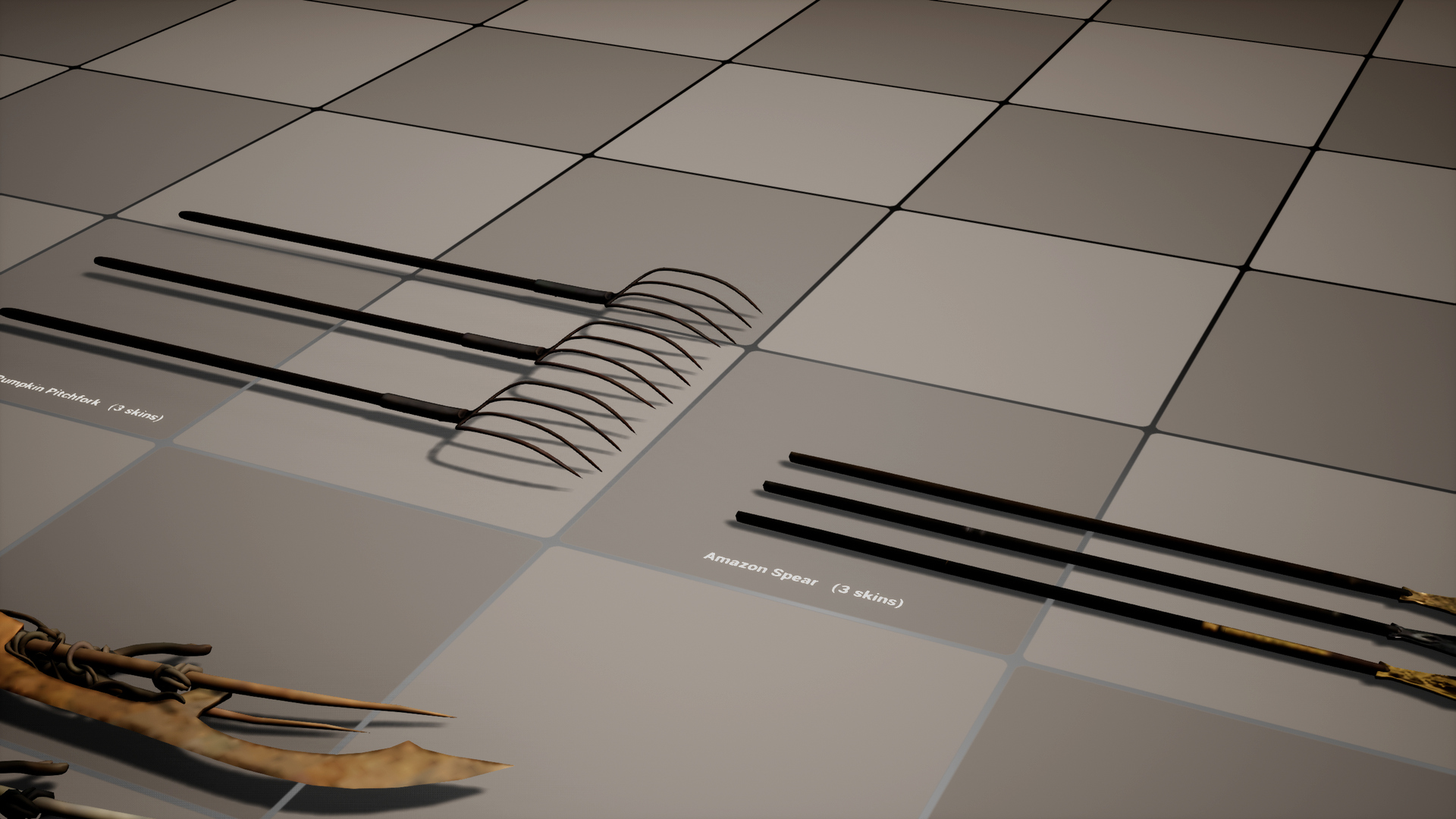 Medieval Fantasy Weapons Mega Pack 3D Model