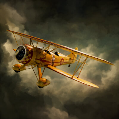WACO UPF-7 Biplane