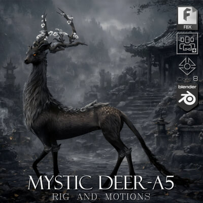 Mystic Deer-A5
