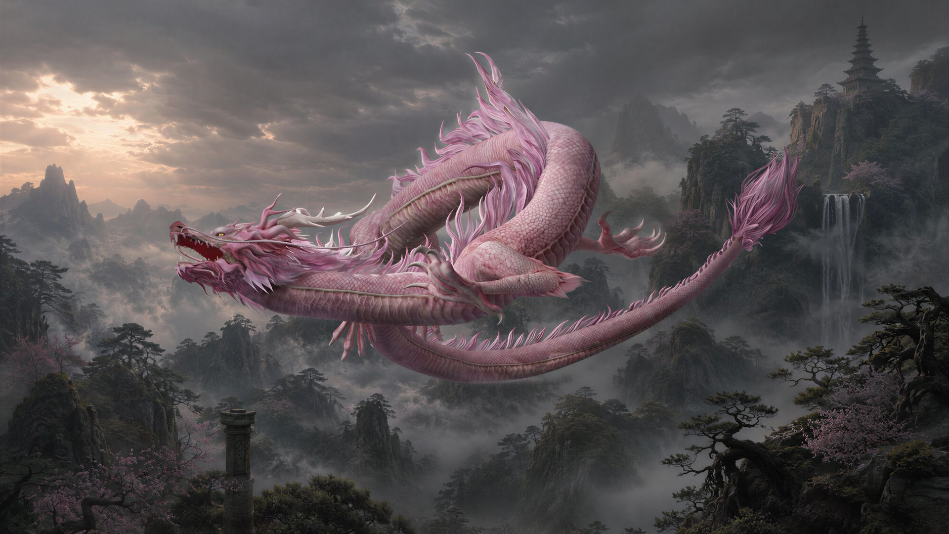 Roselyth Dragon-D4 3D Model