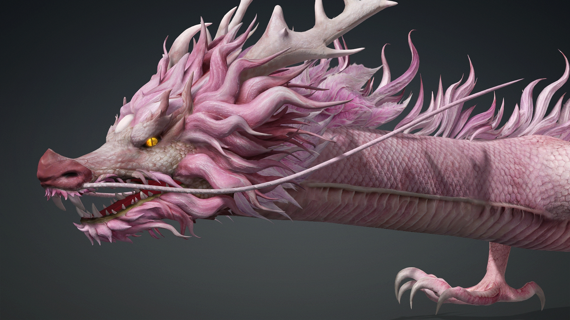 Roselyth Dragon-D4 3D Model