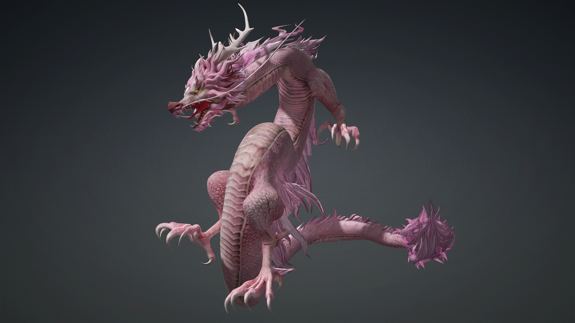 Roselyth Dragon-D4 3D Model