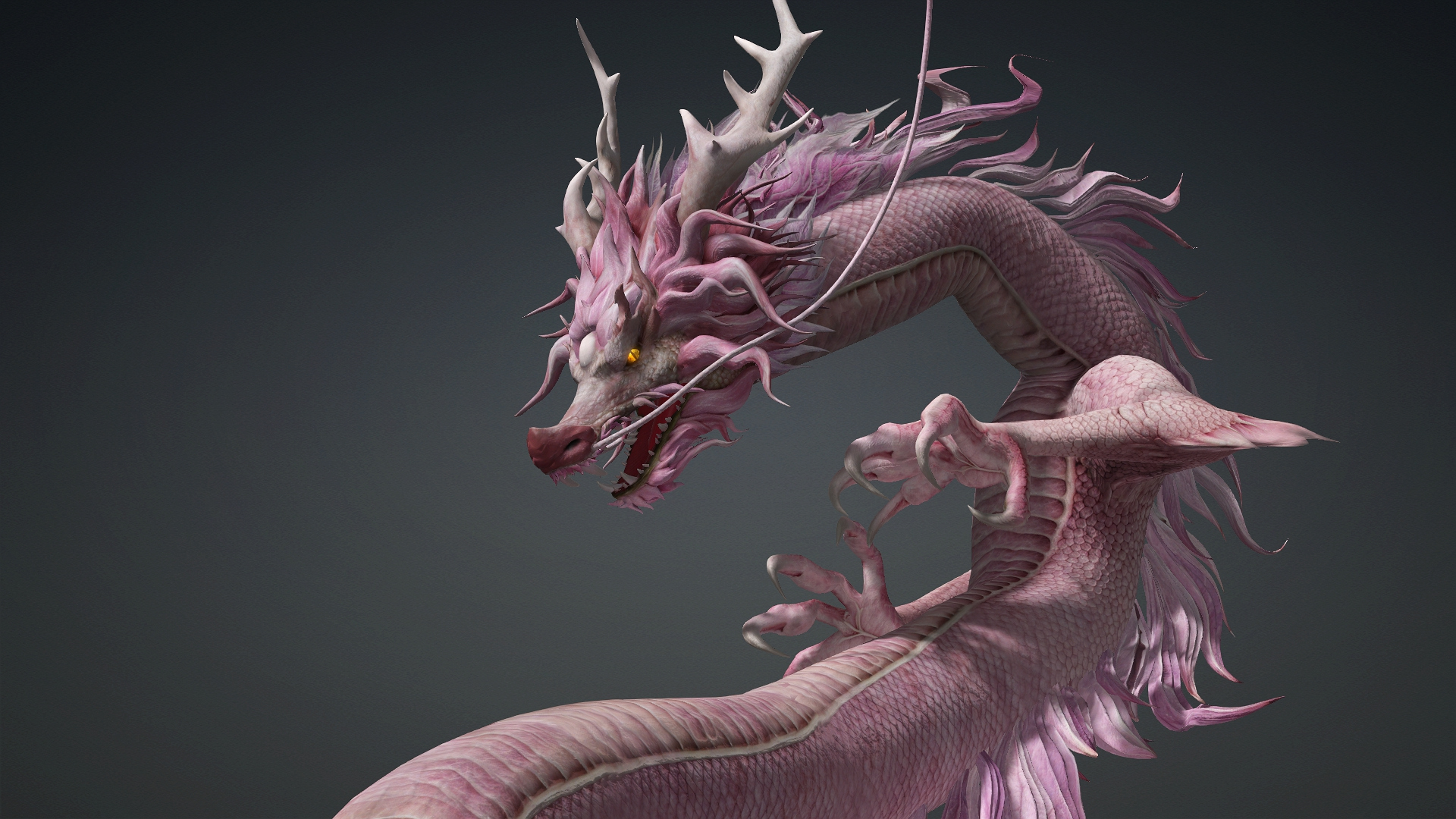 Roselyth Dragon-D4 3D Model