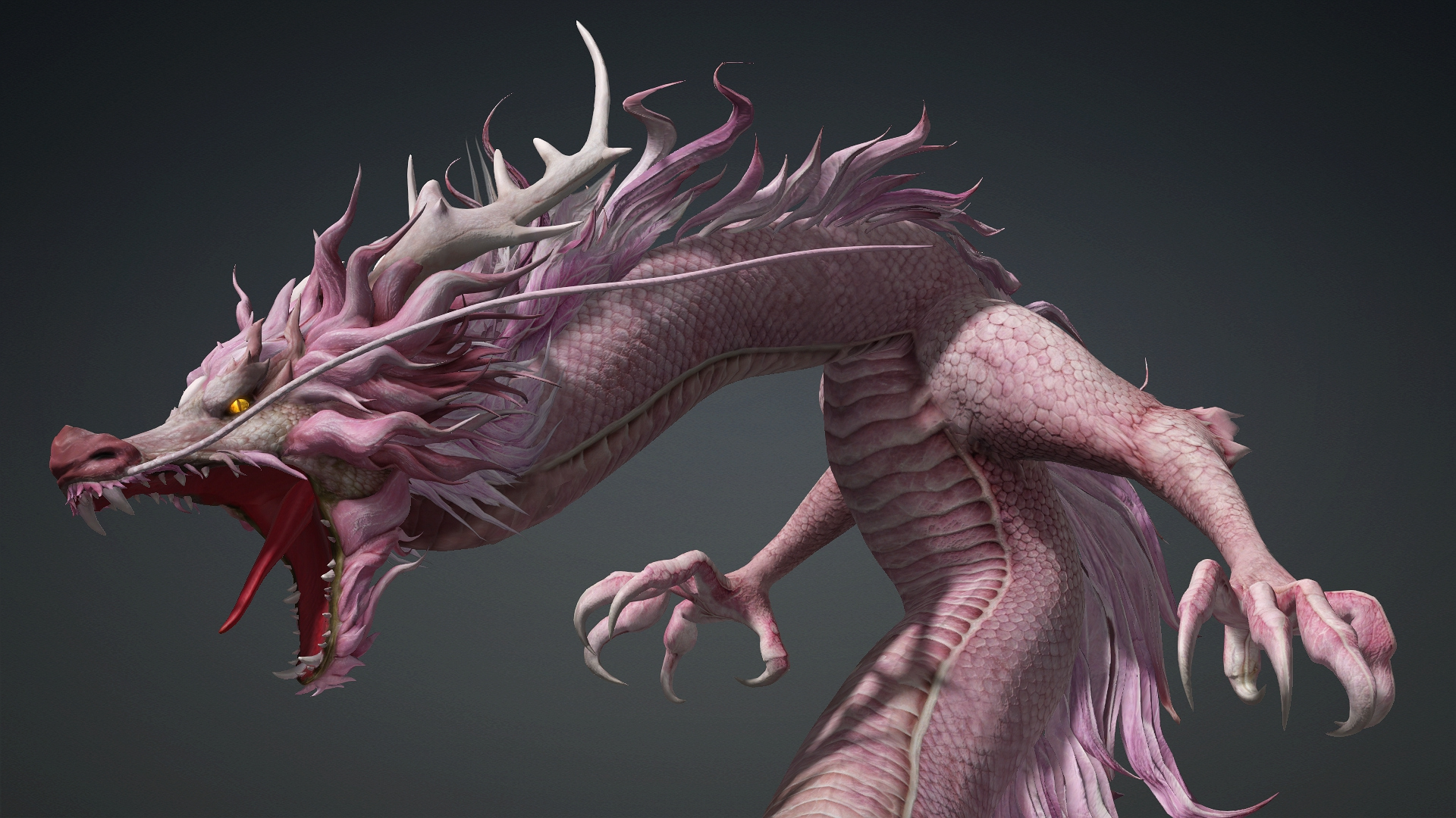 Roselyth Dragon-D4 3D Model