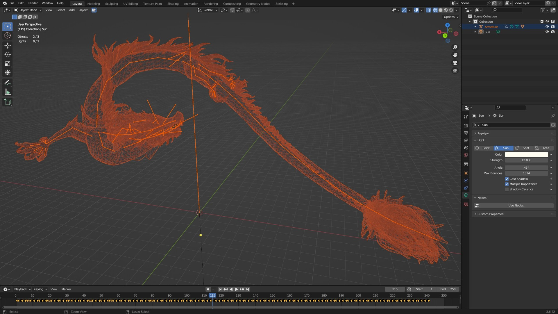 Roselyth Dragon-D4 3D Model