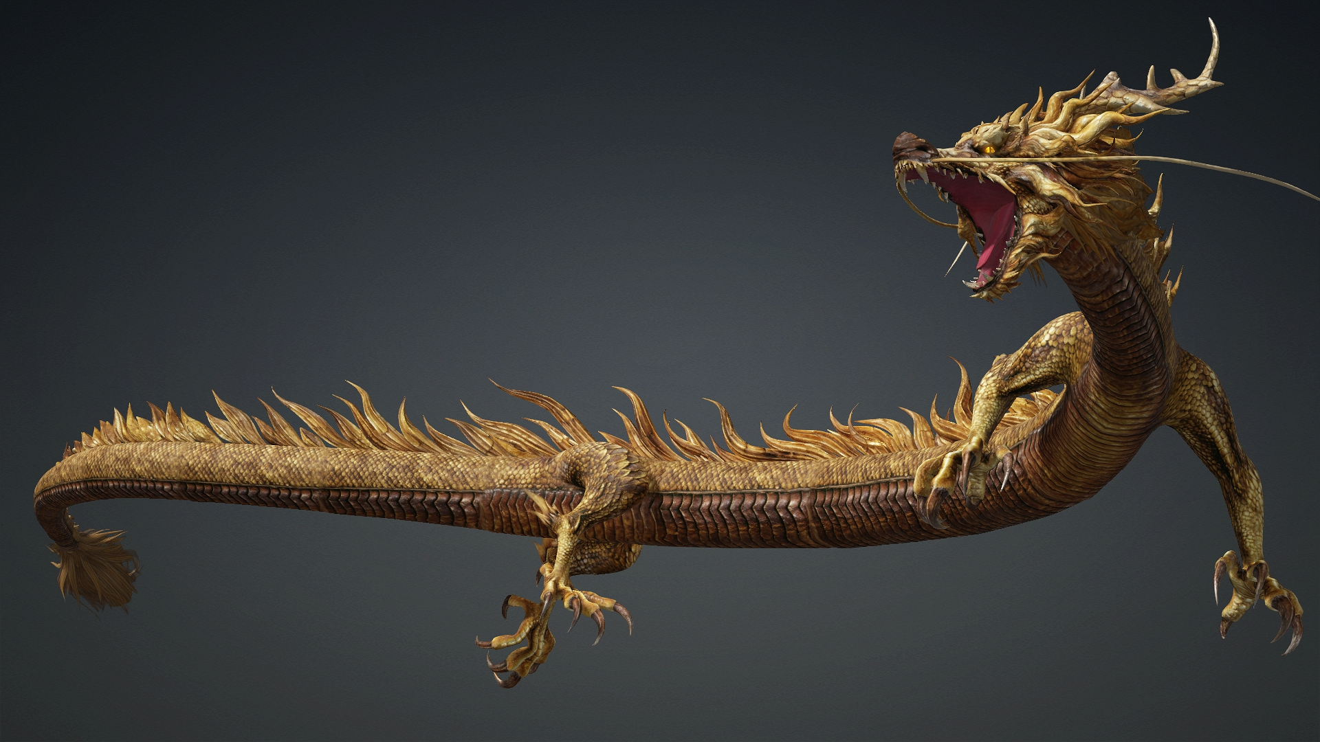 Solara Dragon-D2 3D Model