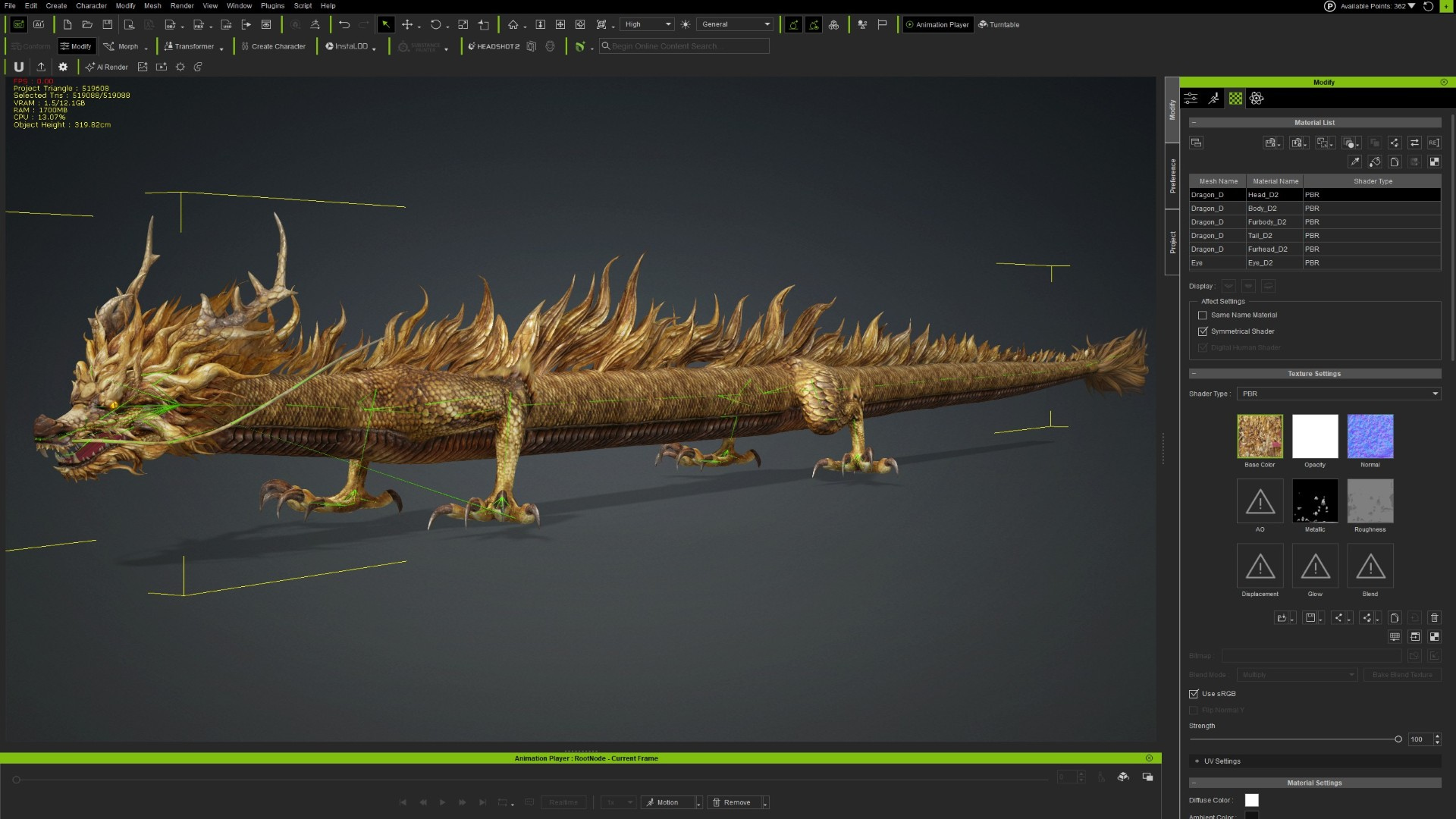 Solara Dragon-D2 3D Model