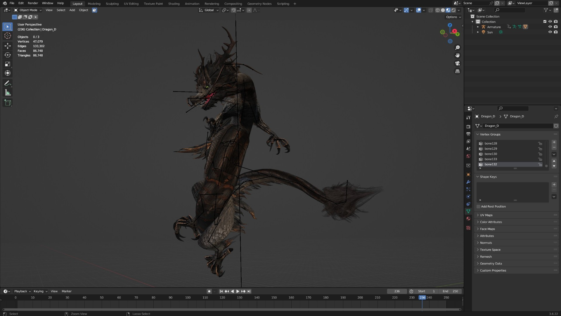 Umbraxis Dragon-D3 3D Model