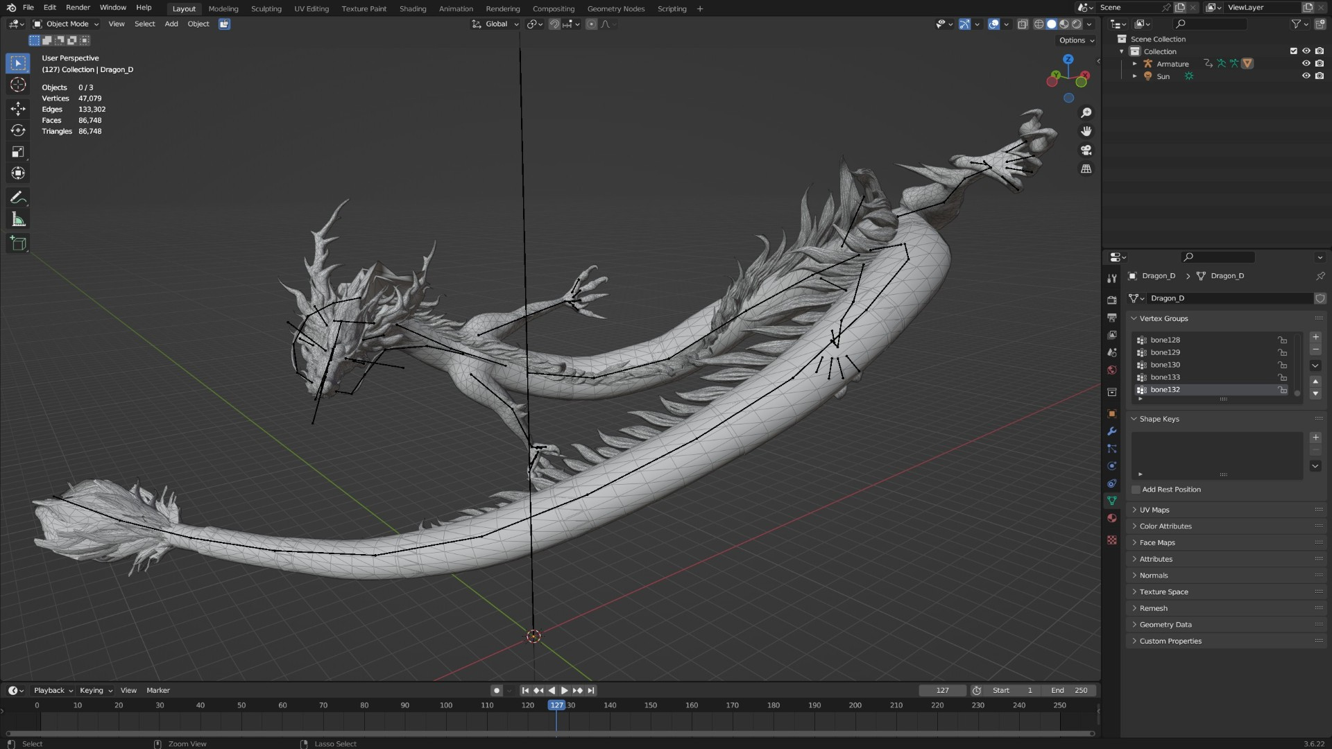 Umbraxis Dragon-D3 3D Model