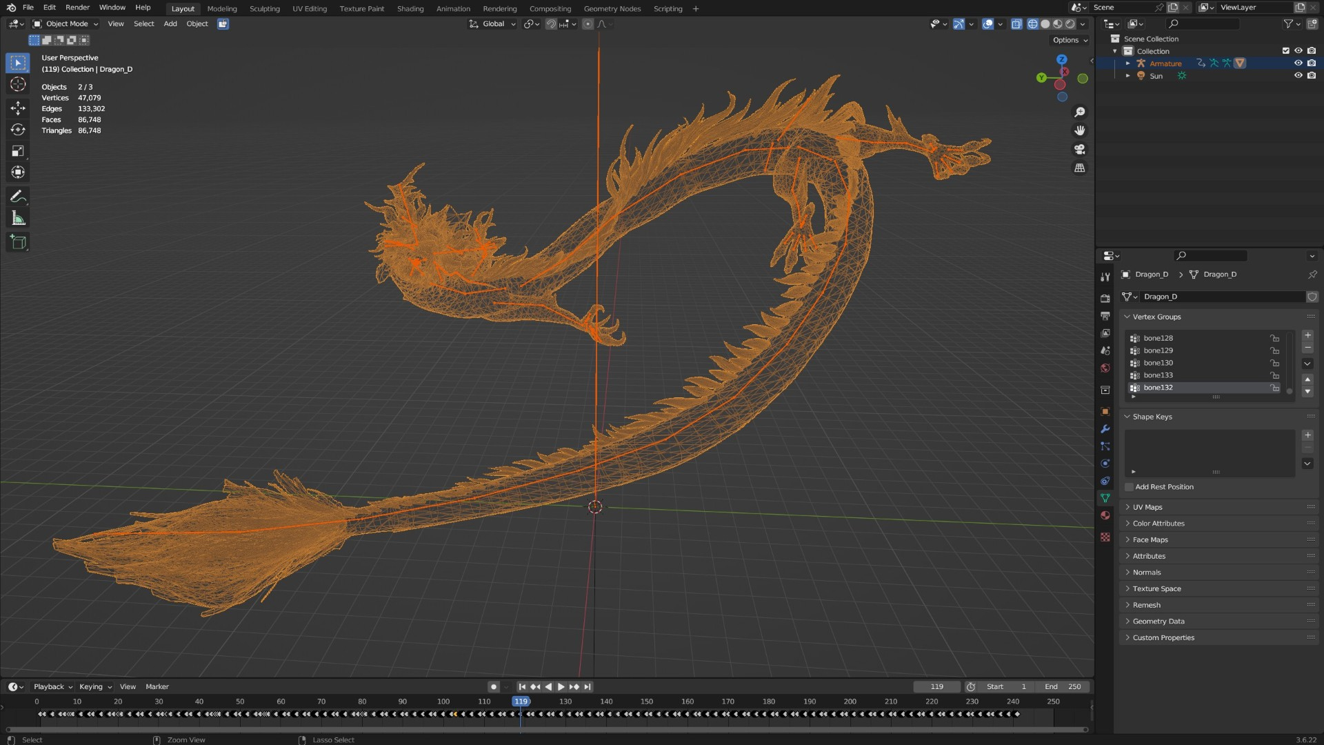 Umbraxis Dragon-D3 3D Model