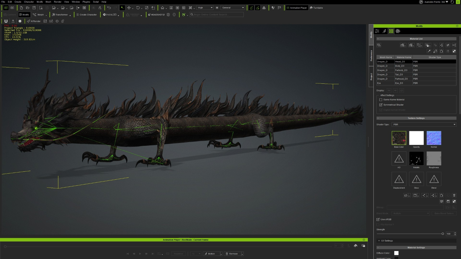 Umbraxis Dragon-D3 3D Model