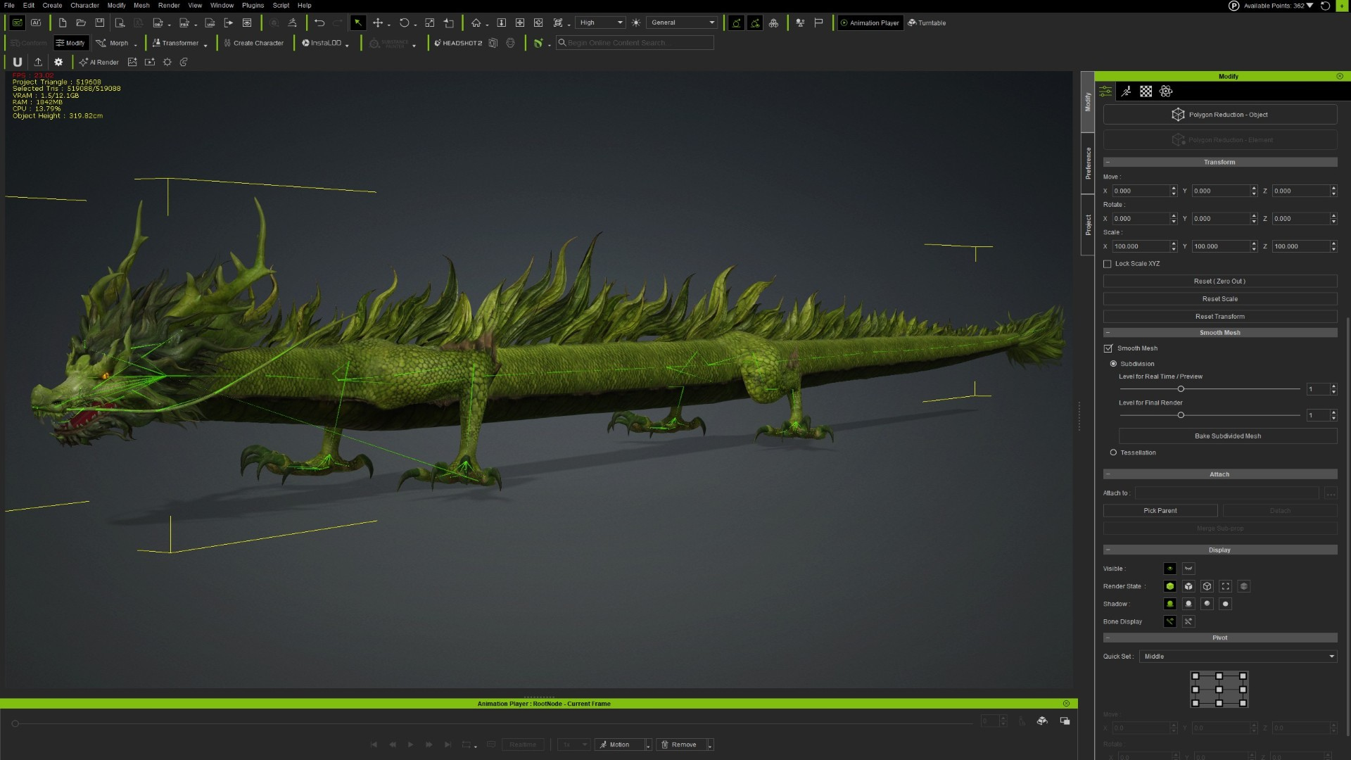 Verdanox Dragon-D5 3D Model