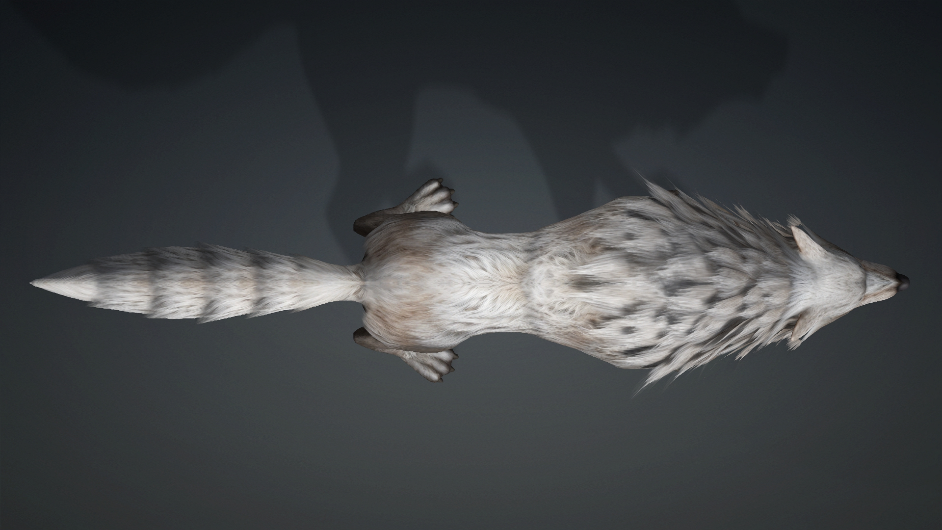 Wolf-C2-Animated 3D Model